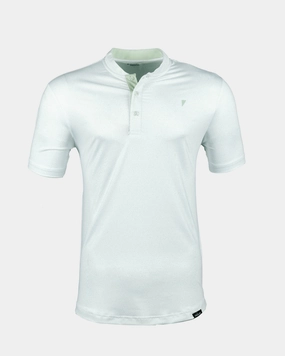 UV Protective Layer Mint Pebble Blade Collar Polo