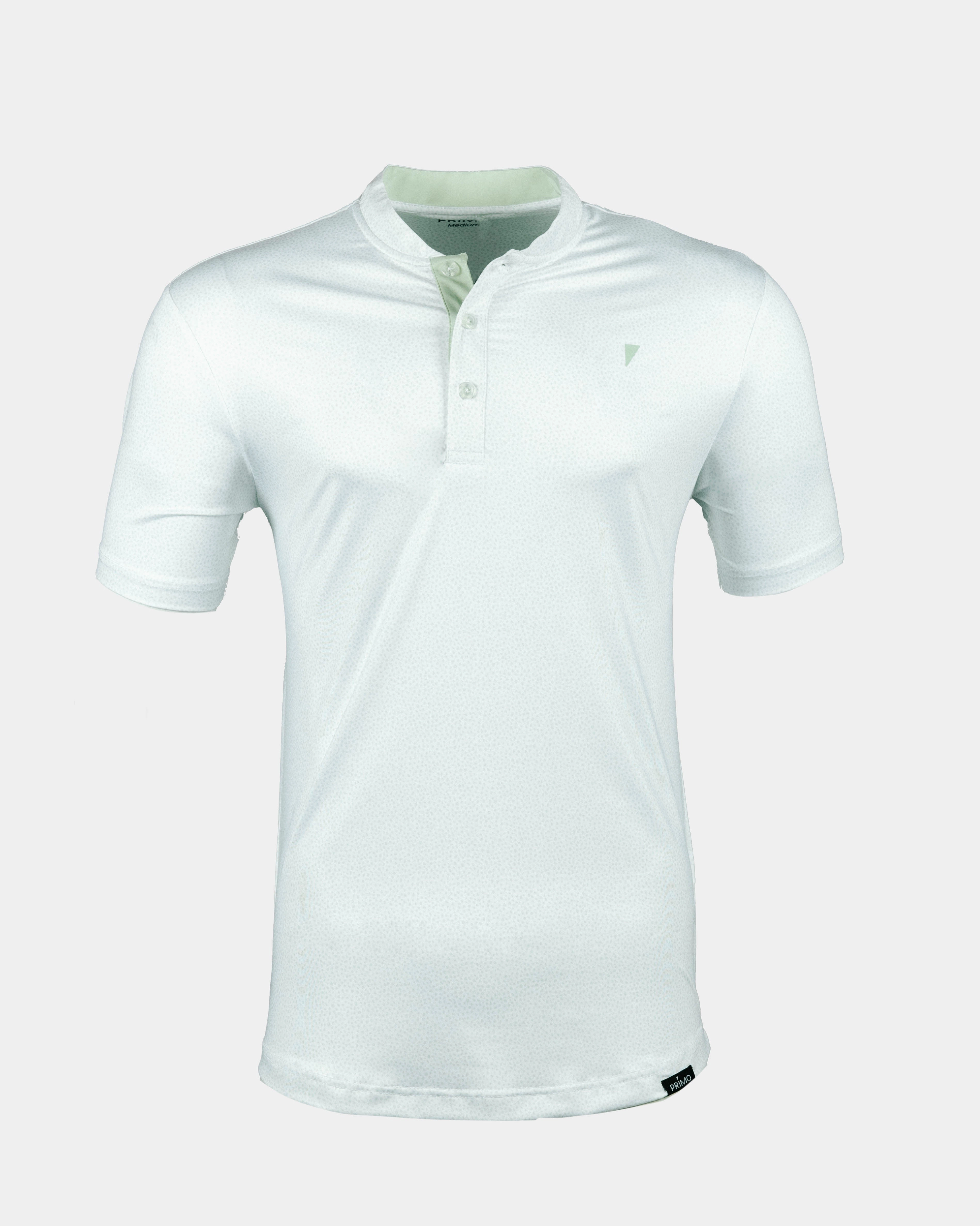 UV Protective Layer Mint Pebble Blade Collar Polo