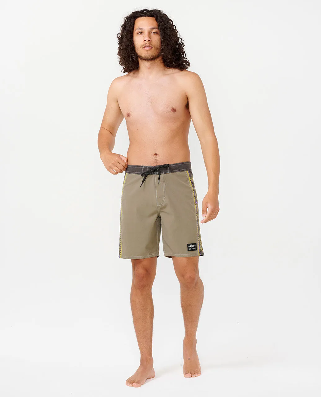 Mirage Sideways 18" Boardshort - Washed Moss