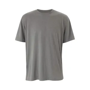 Mitten Running Co. Men's Tech Short Sleeve in Heather Classic Gray