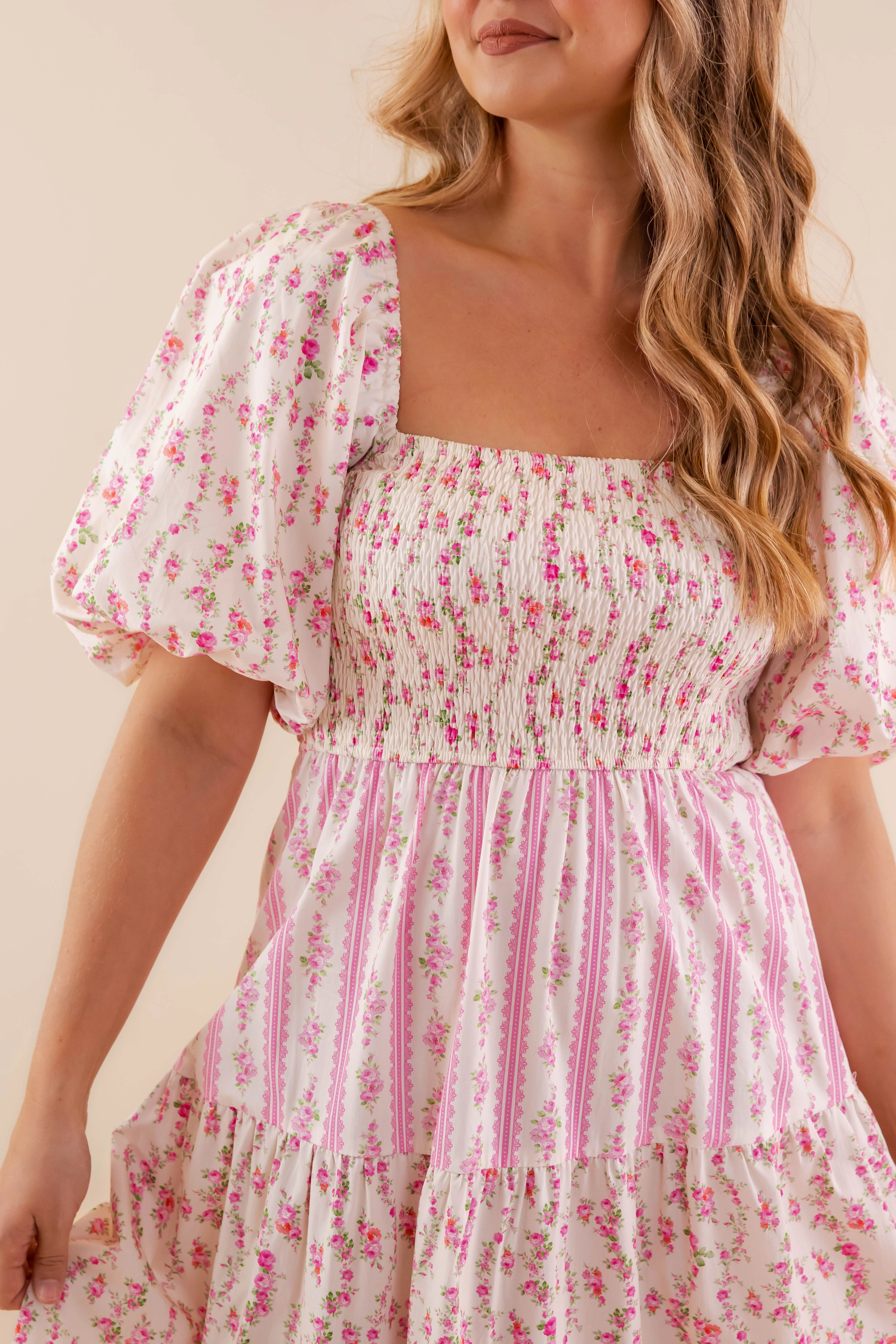 RESTOCK: Nothing Is By Chance Maxi Dress-Pink Comfort Stretch