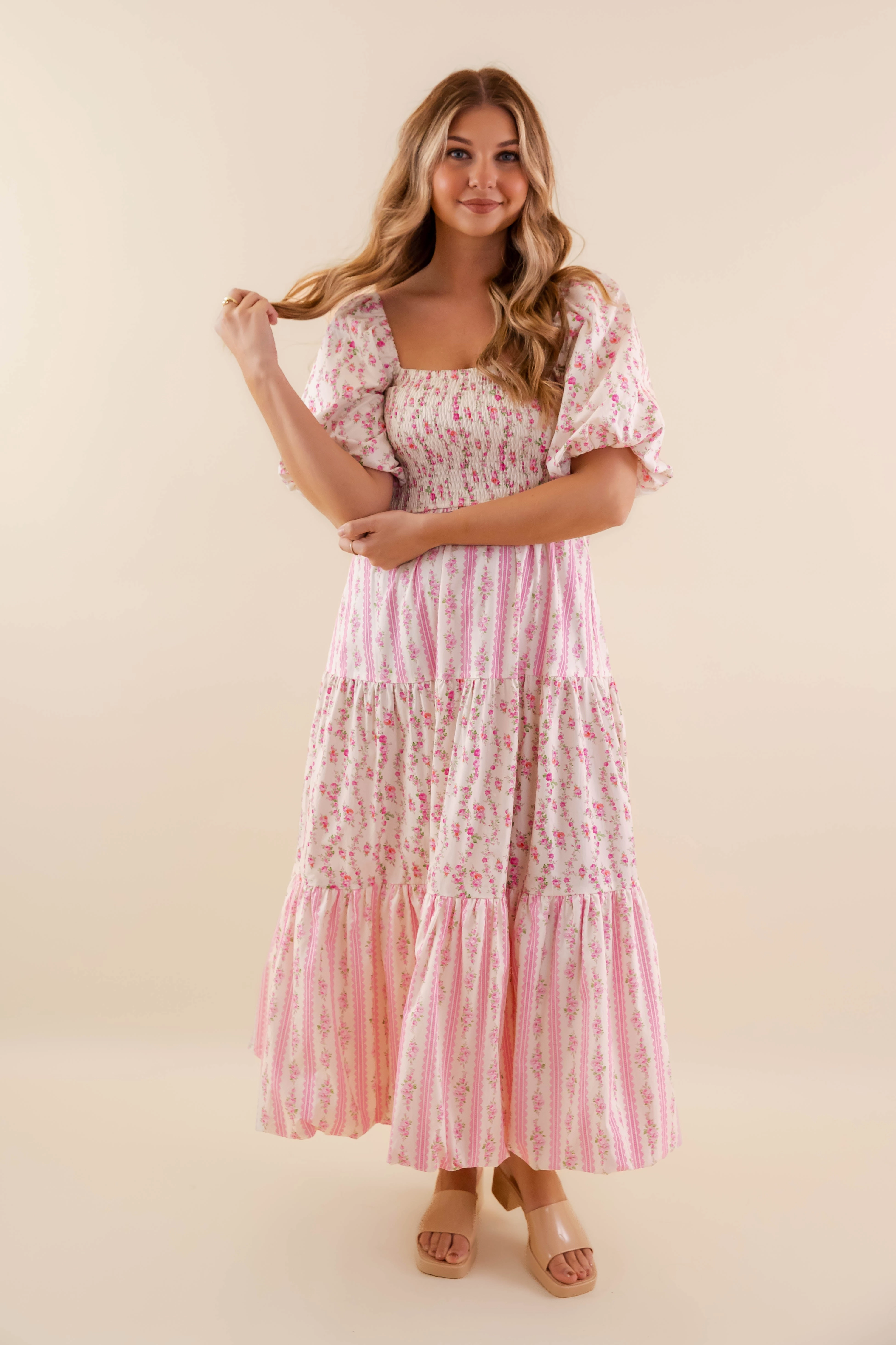 Cozy Wear RESTOCK: Nothing Is By Chance Maxi Dress-Pink