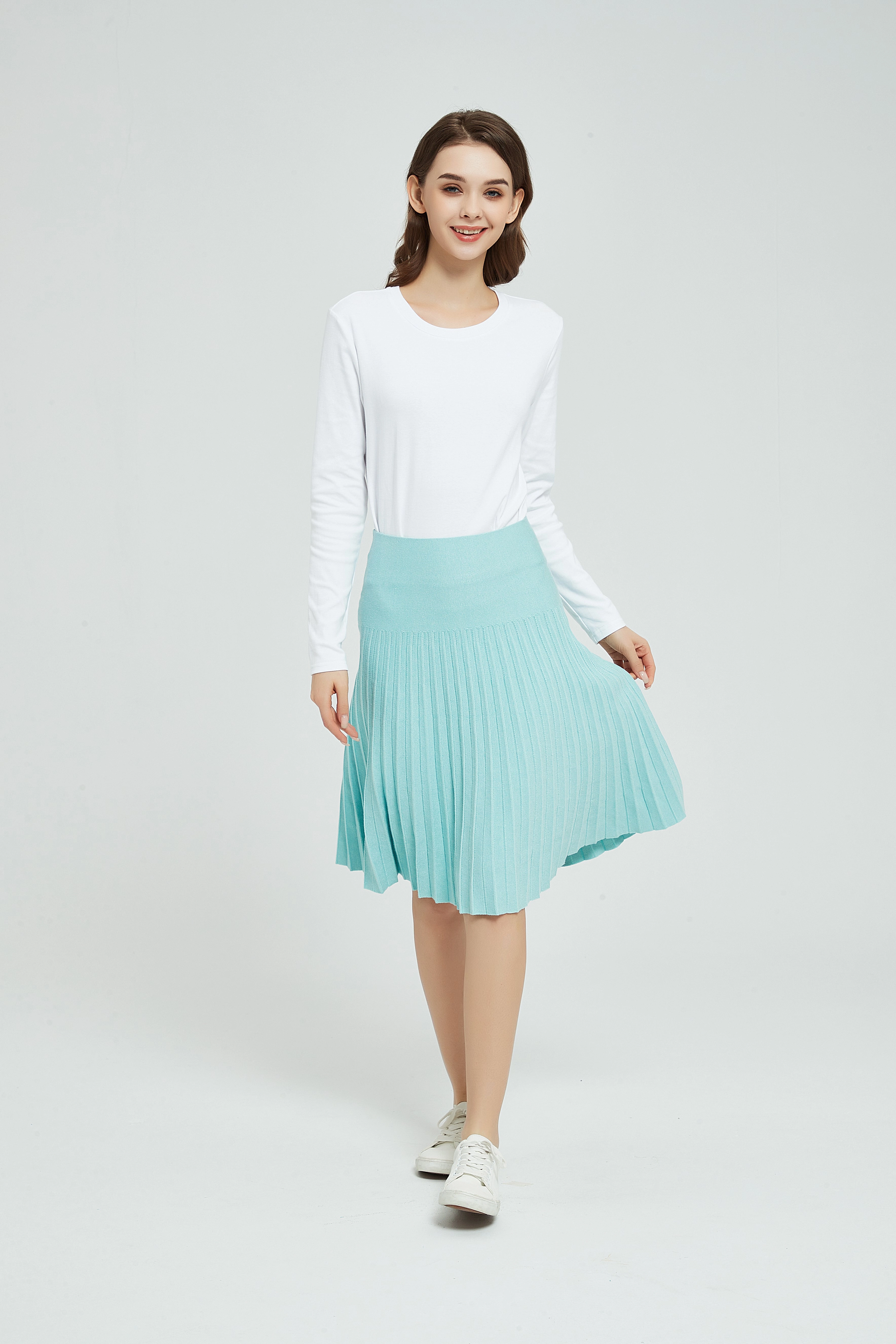 Chic Appeal TaglessComfort MM SUMMER PLEATED - AQUA