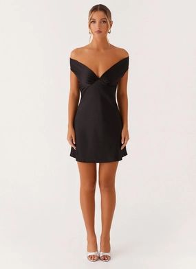 sophisticated appearance Jenner Mini Dress - Black