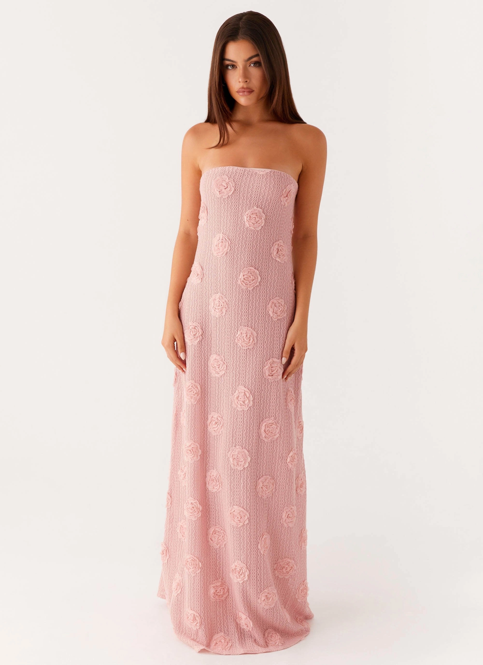 Travel piece Contemporary Style Holly Maxi Dress - Pink