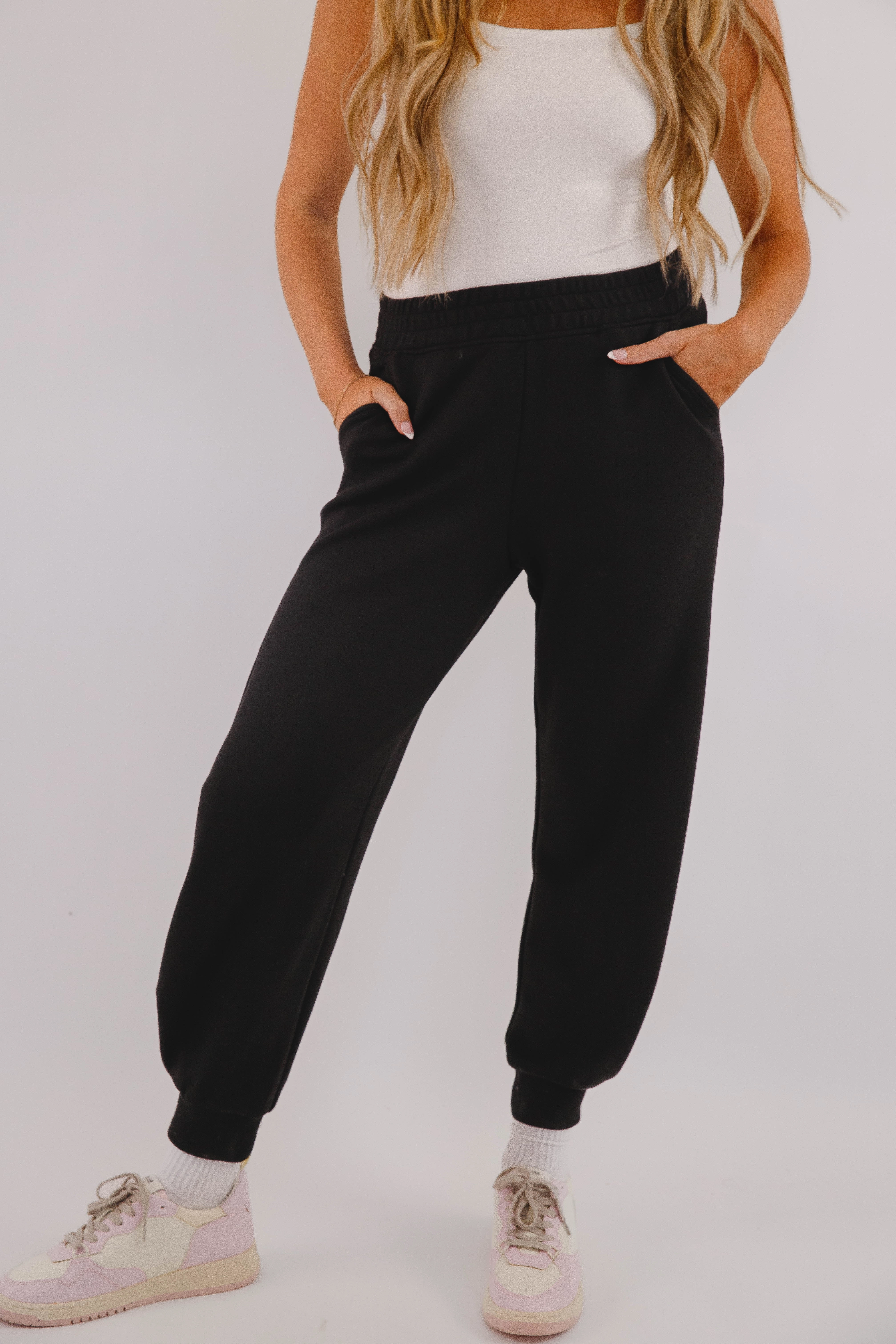 work mode Getting There Joggers-Black