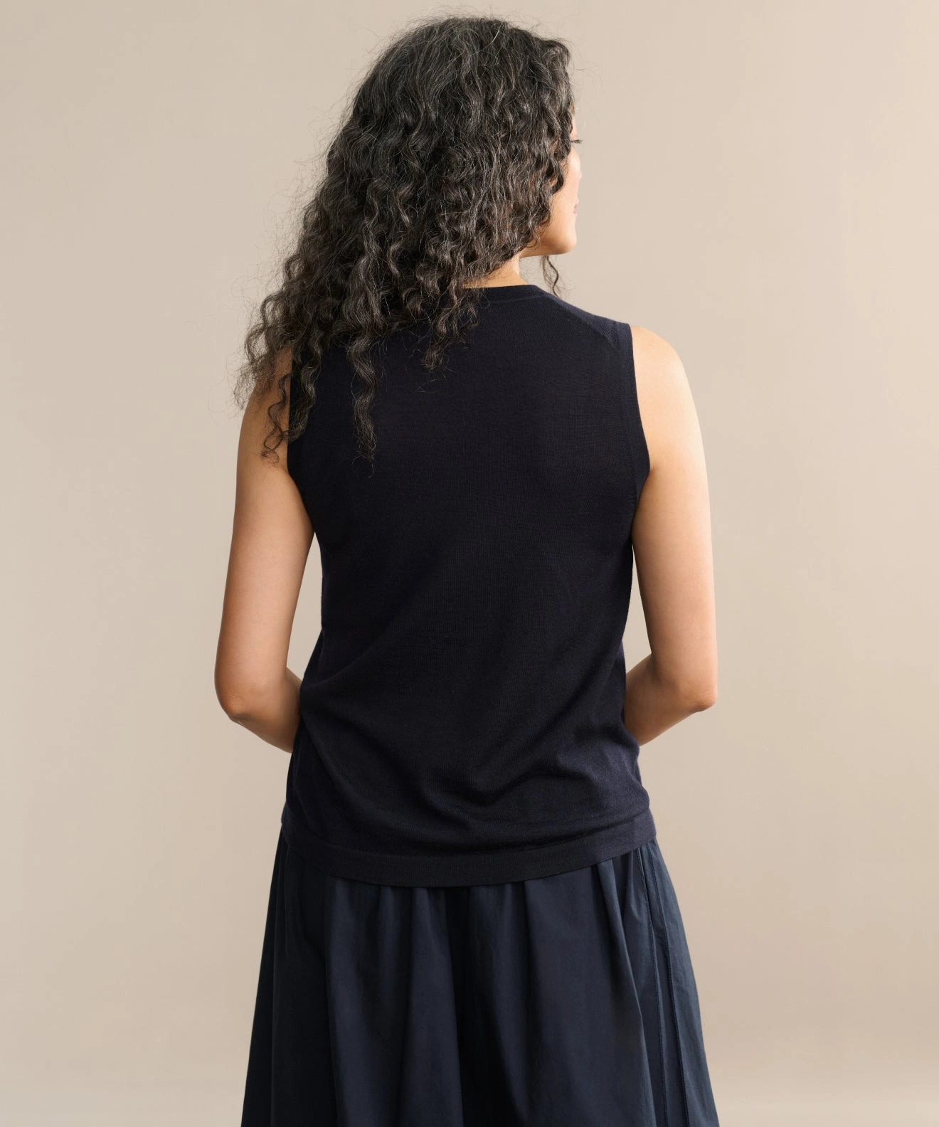 Stretch Knit Fabric Anti Pilling Fabric Merino Tank