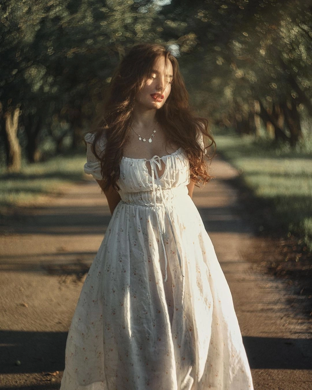 BERGAMOTE 20 |Floral Linen Dress All-Day Wear