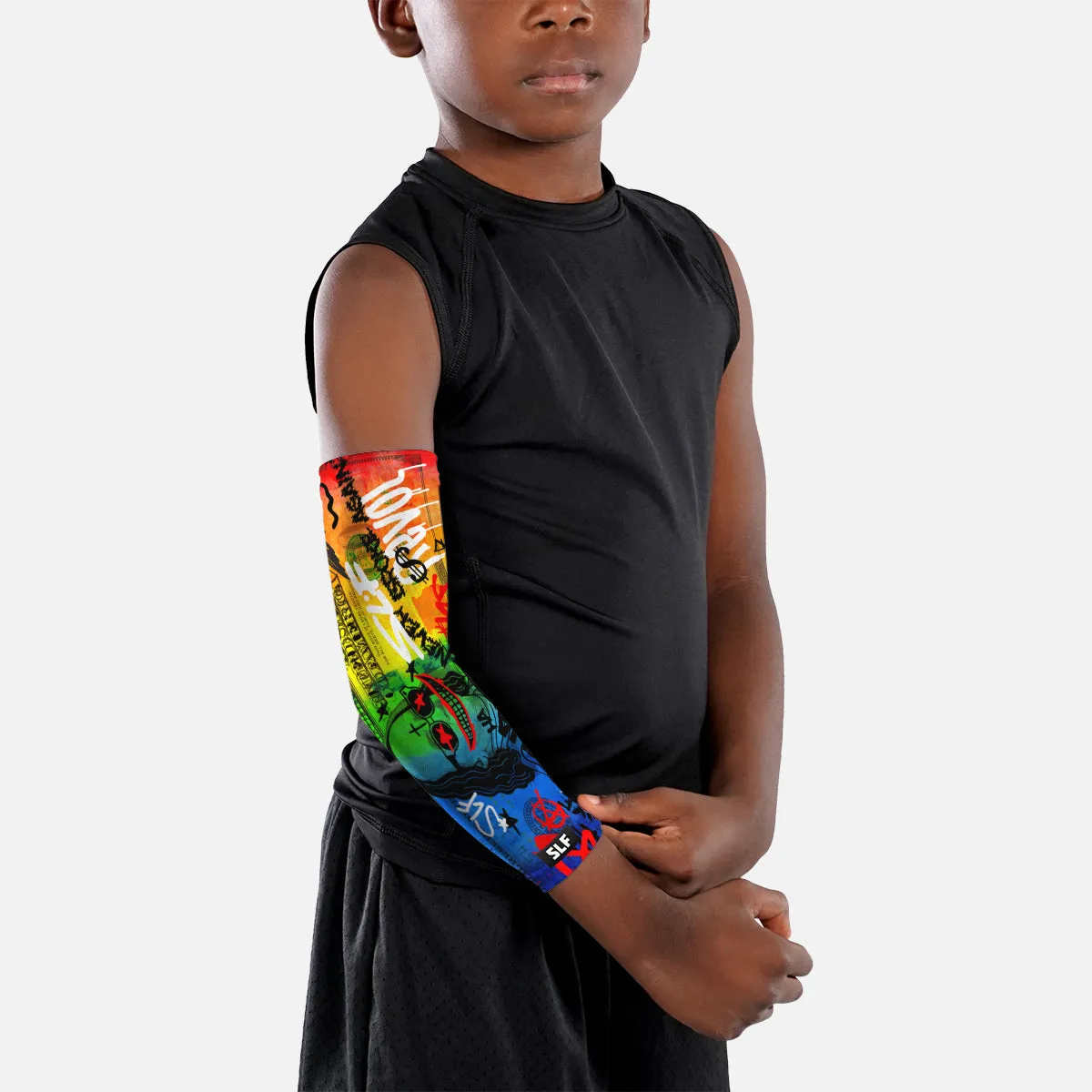 Money Benjamin Riot Kids Arm Sleeve