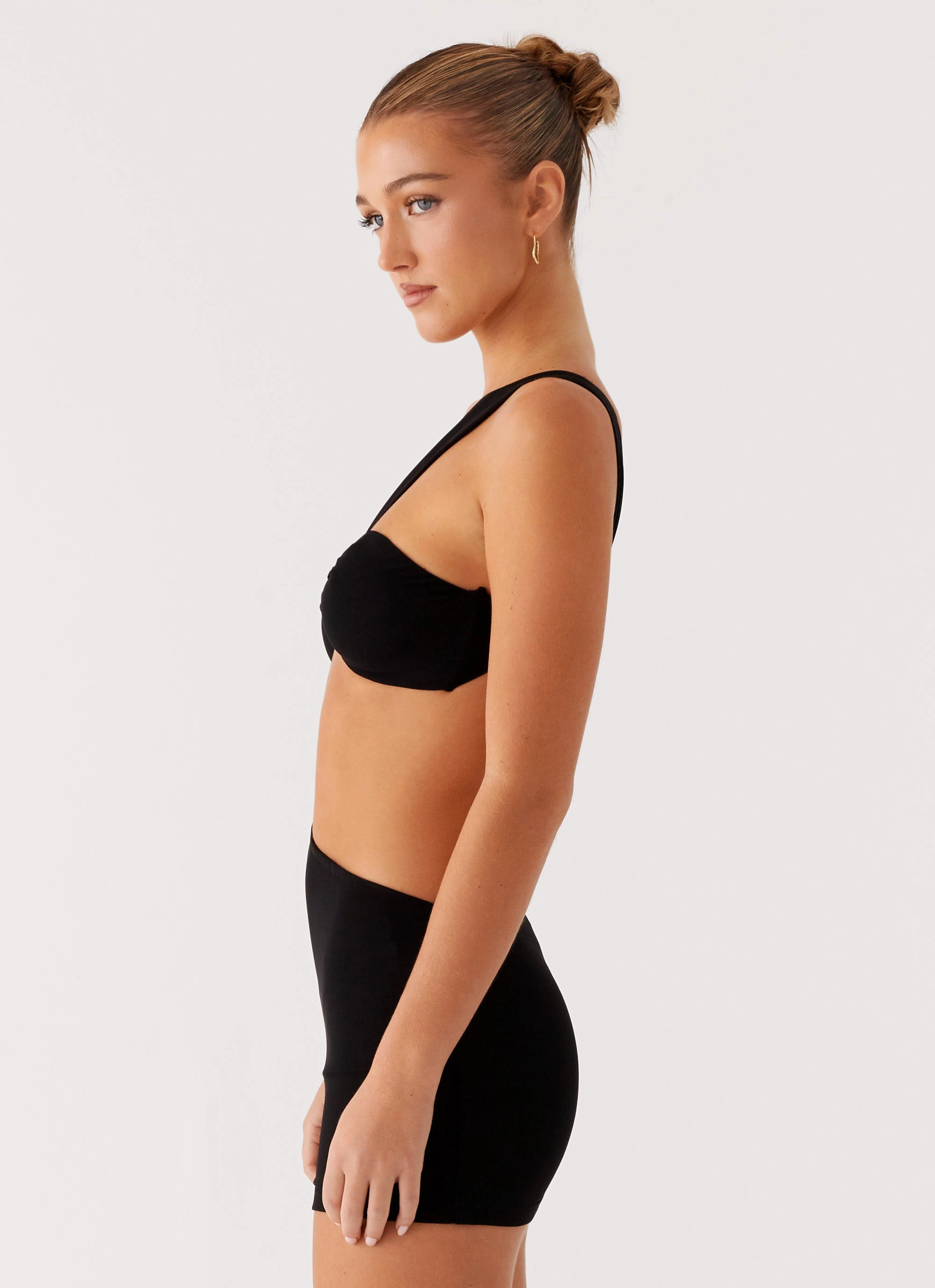 flowy style Morocco Mini Dress - Black