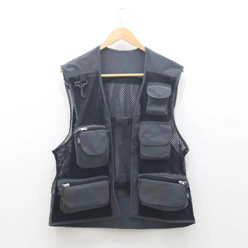 Multi-pocket Fishing Reflective Polyester Vest