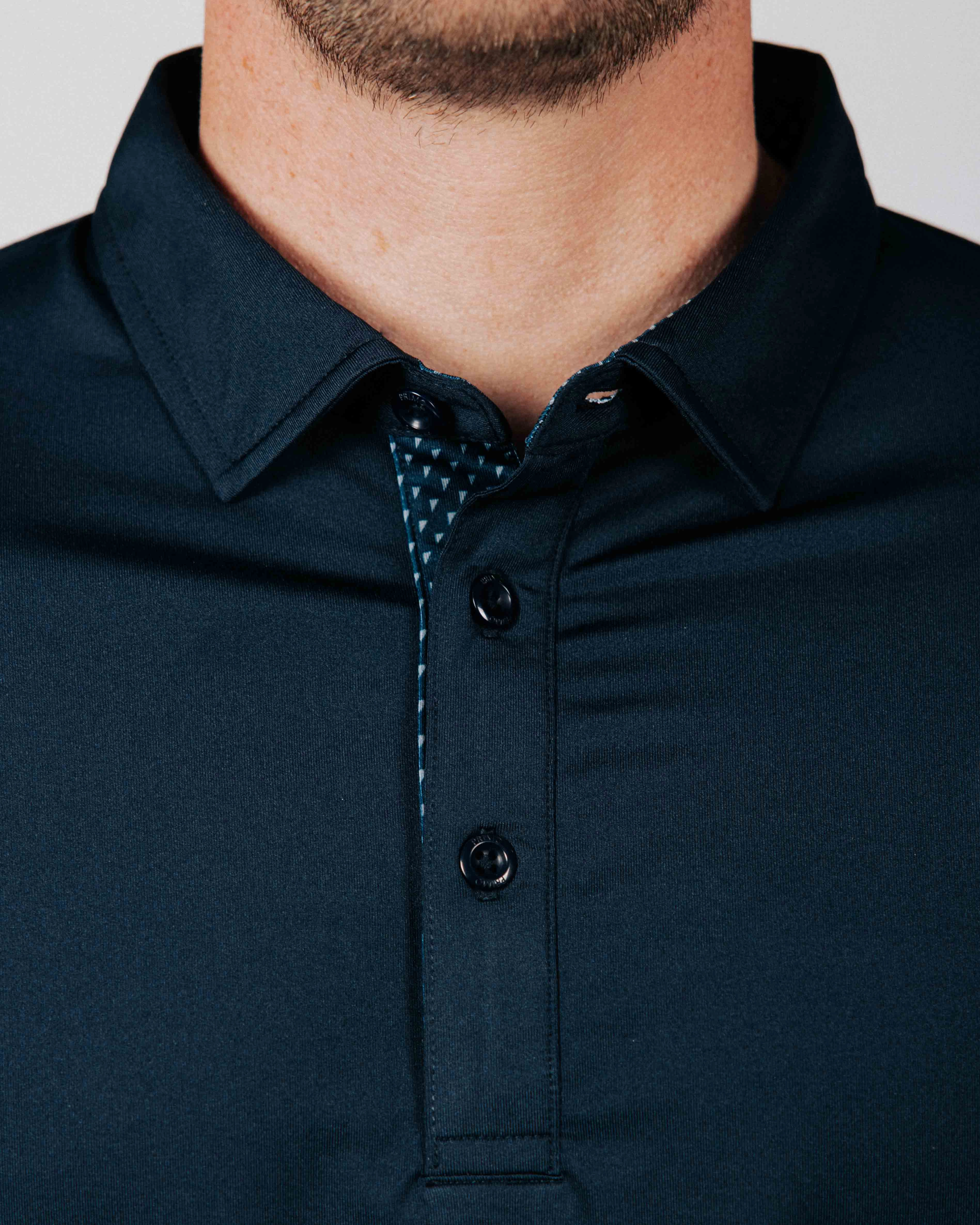 Thermal Regulating Design Navy Classic Polo
