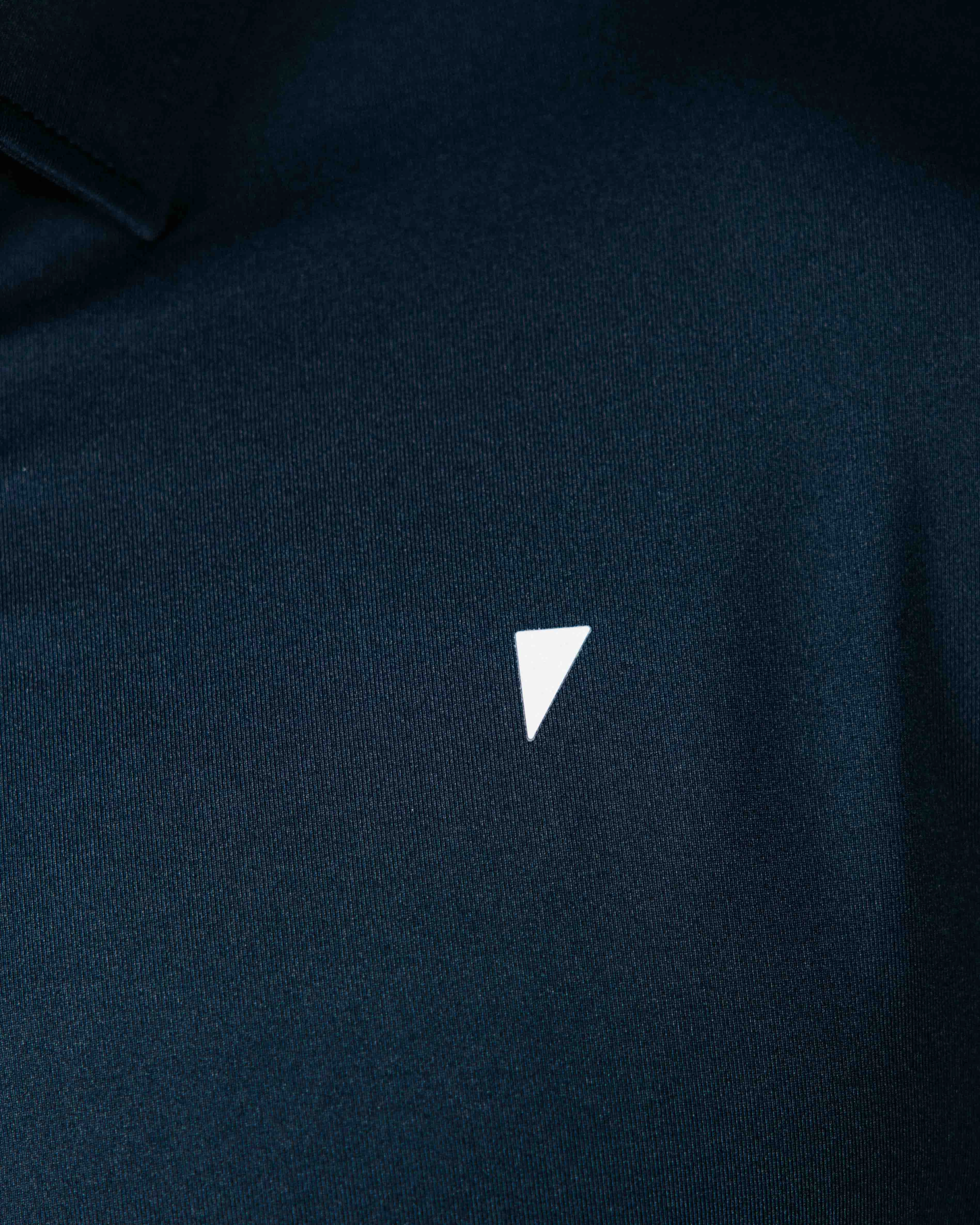 Navy Classic Polo Hidden Ventilation Zones MoistureWickingMaterial