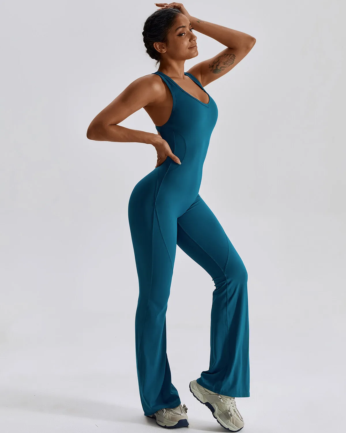 Murphy Seamless Jumpsuit - Blue