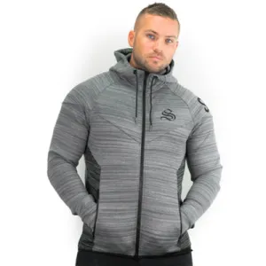 MUSCLE BROXS TRAINING CARDIGAN FITNESS PULLOVER HOODIE