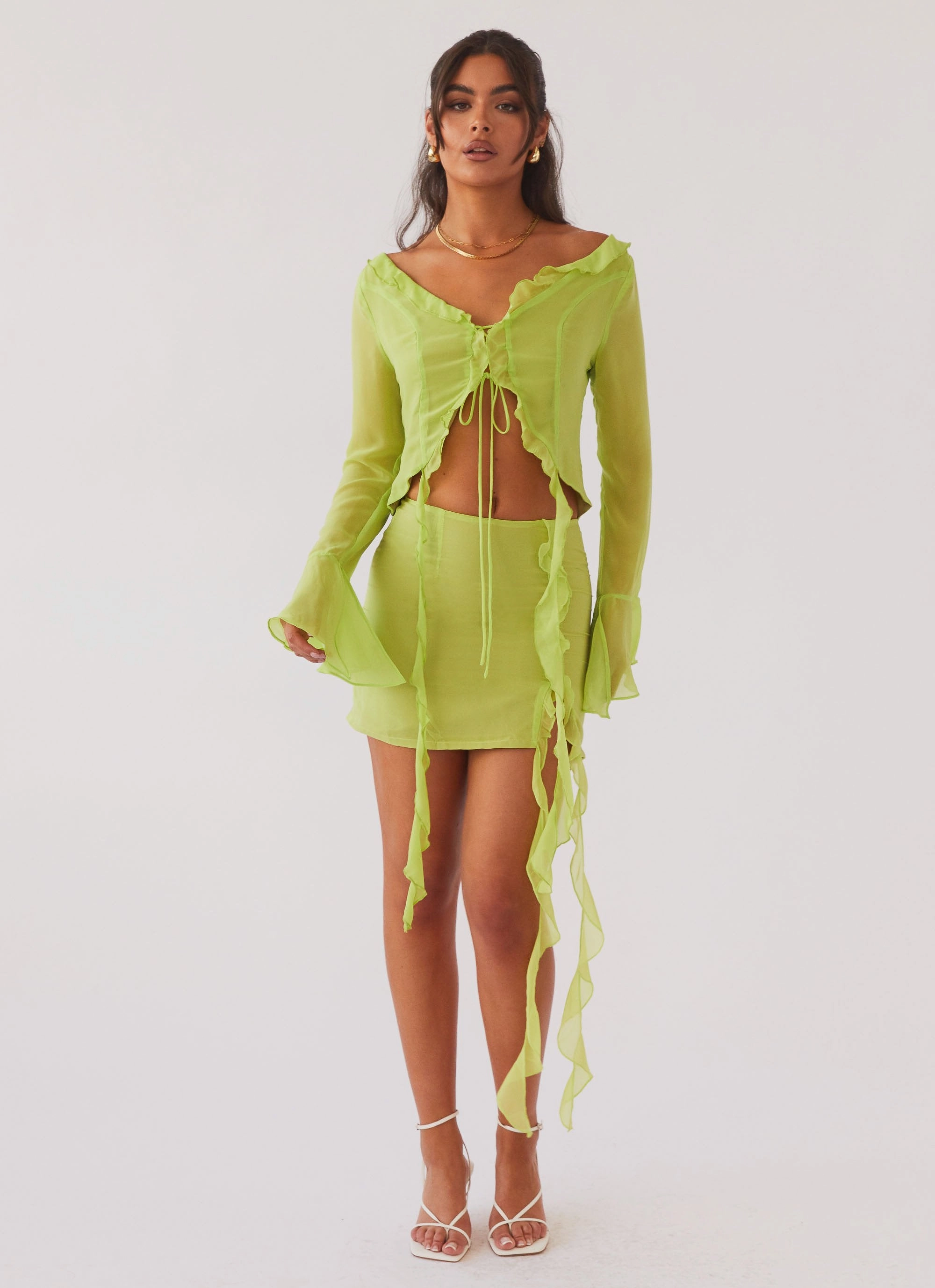 My Favourite Part Blouse - Fern Waist Belt