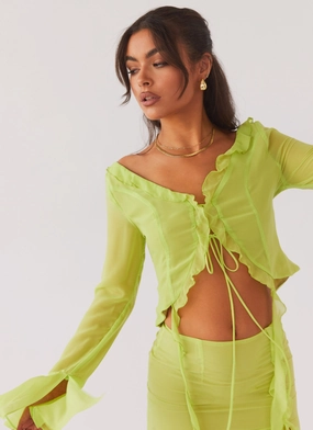 Commuter Friendly Look My Favourite Part Blouse - Fern