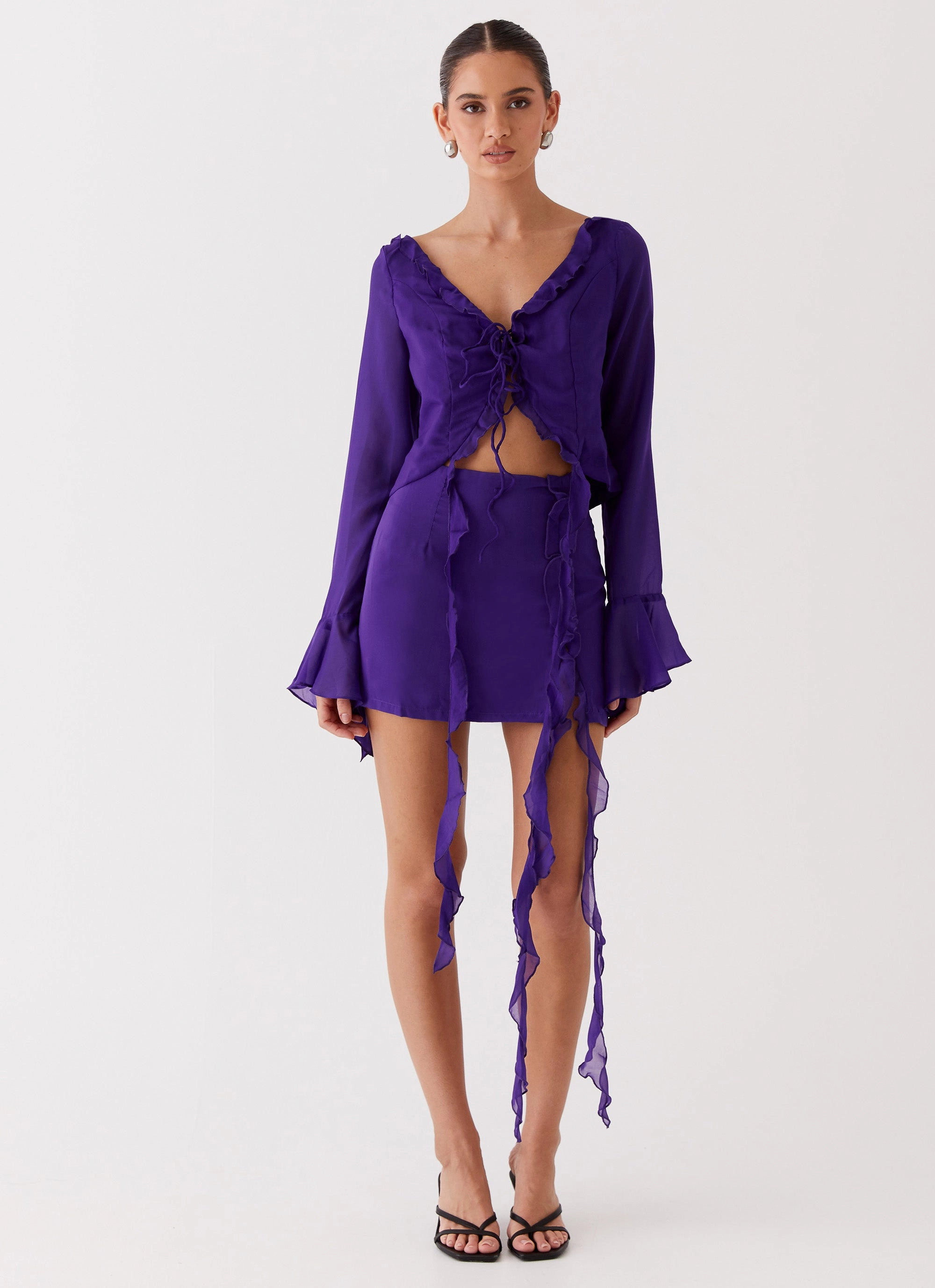 My Favourite Part Mini Skirt - Violet AllDayComfort