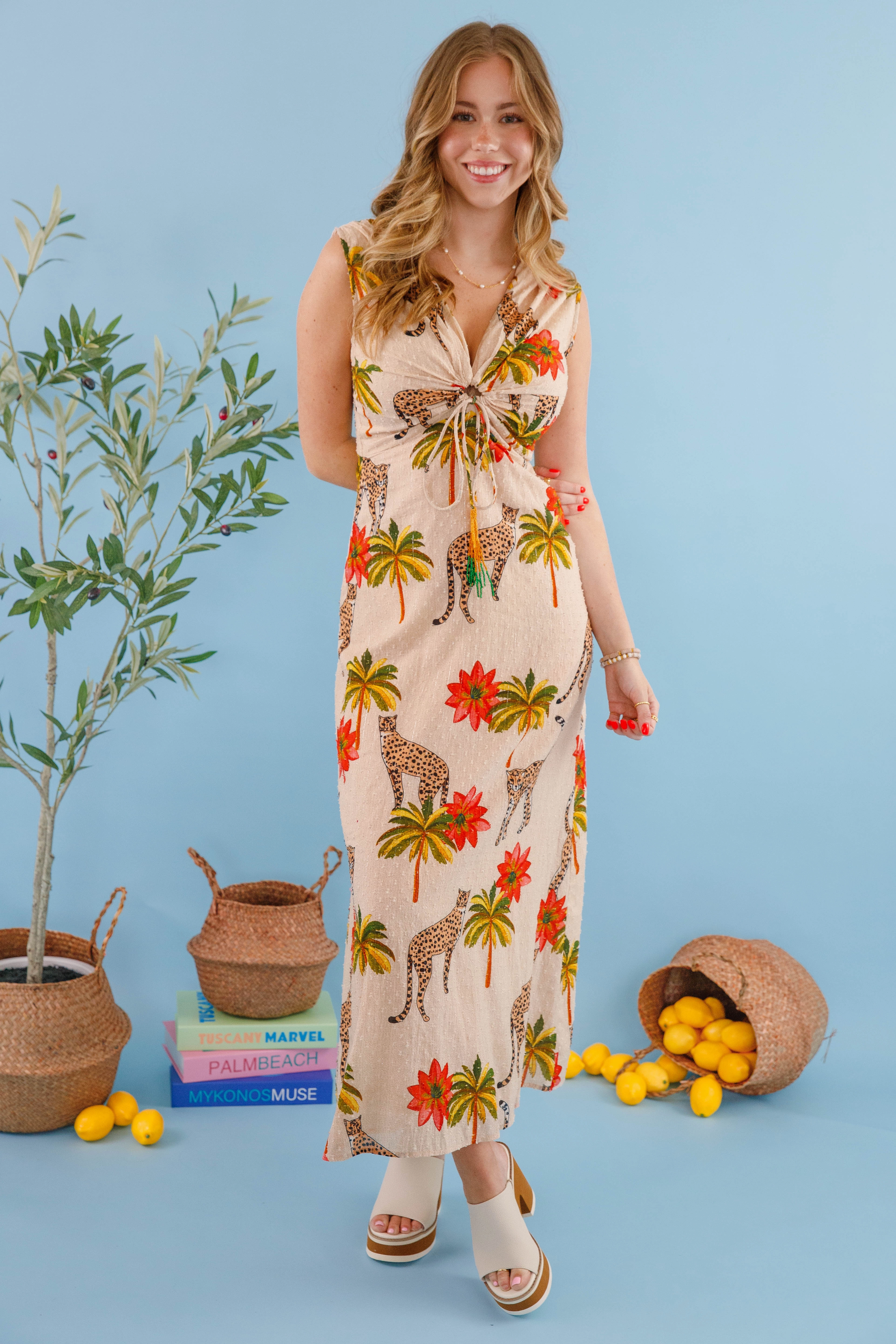 Versatile Comfort Simplistic Mood My Summer Safari Midi Dress