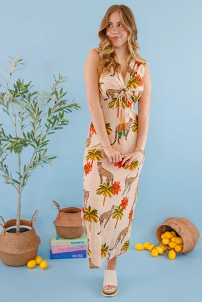 soft look Soft Outfit My Summer Safari Midi Dress