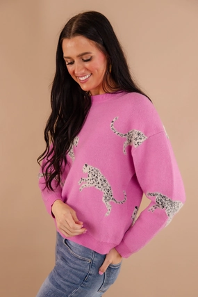 My Wild Idea Sweater-Orchid Cool and Breezy
