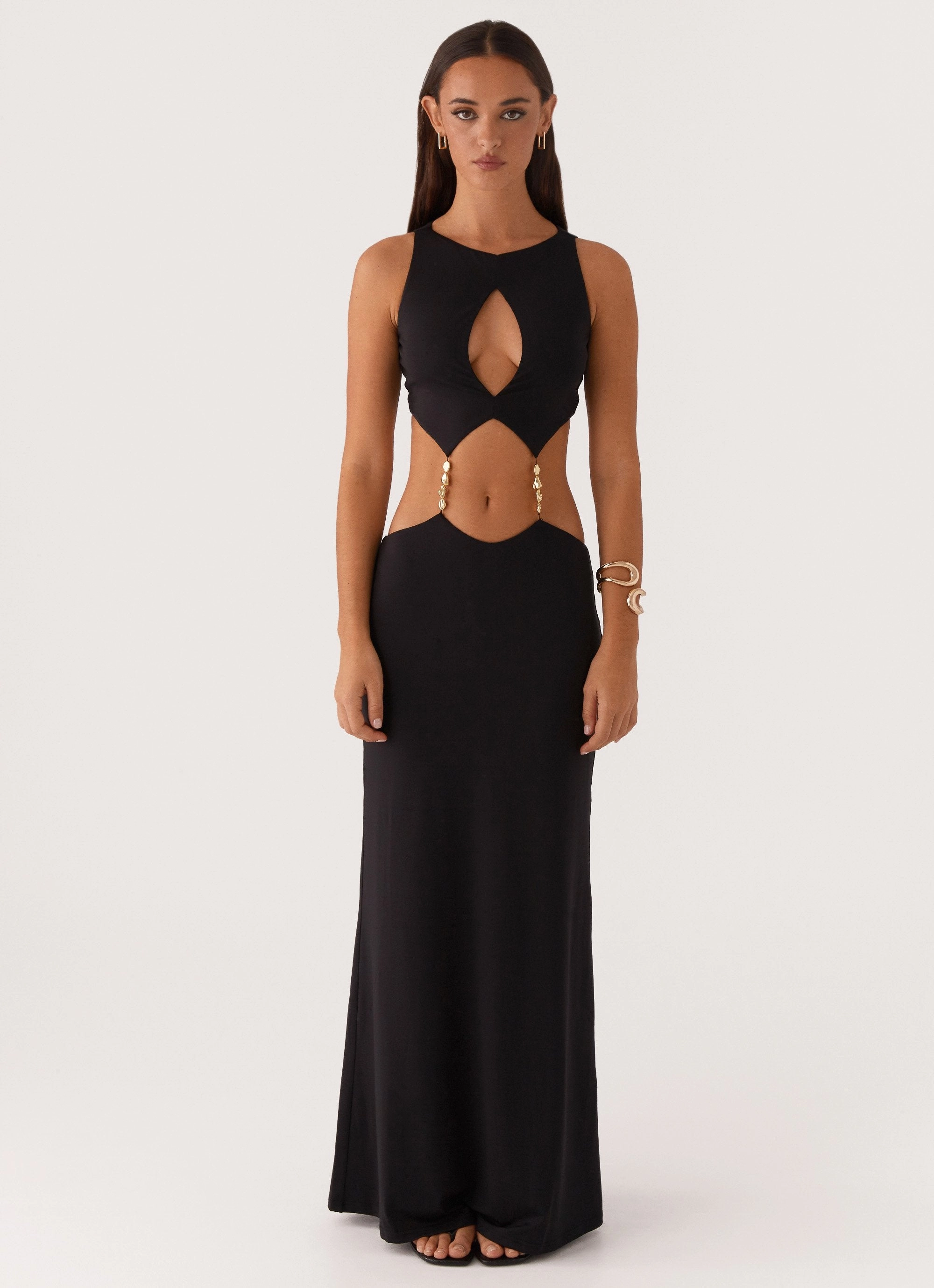 Nadiya Maxi Dress - Black Night Ready