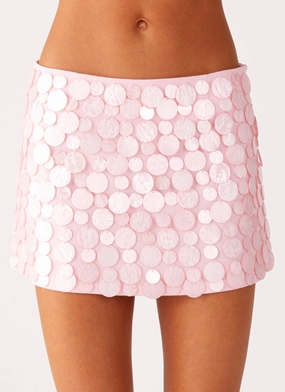 Movie Star Mini Skirt - Pink All-Day Wear