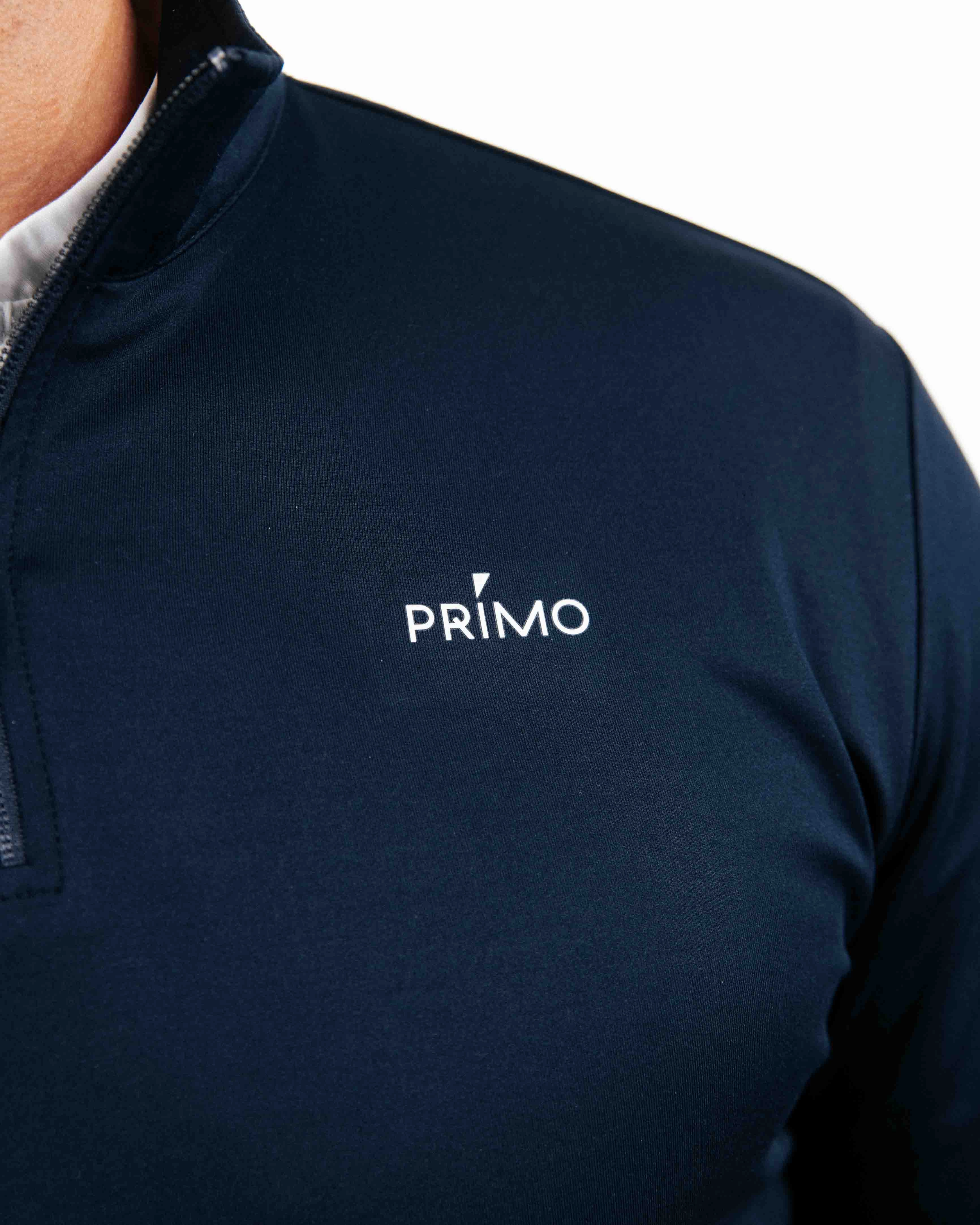 LowMaintenance Fabric Navy Classic Quarter Zip