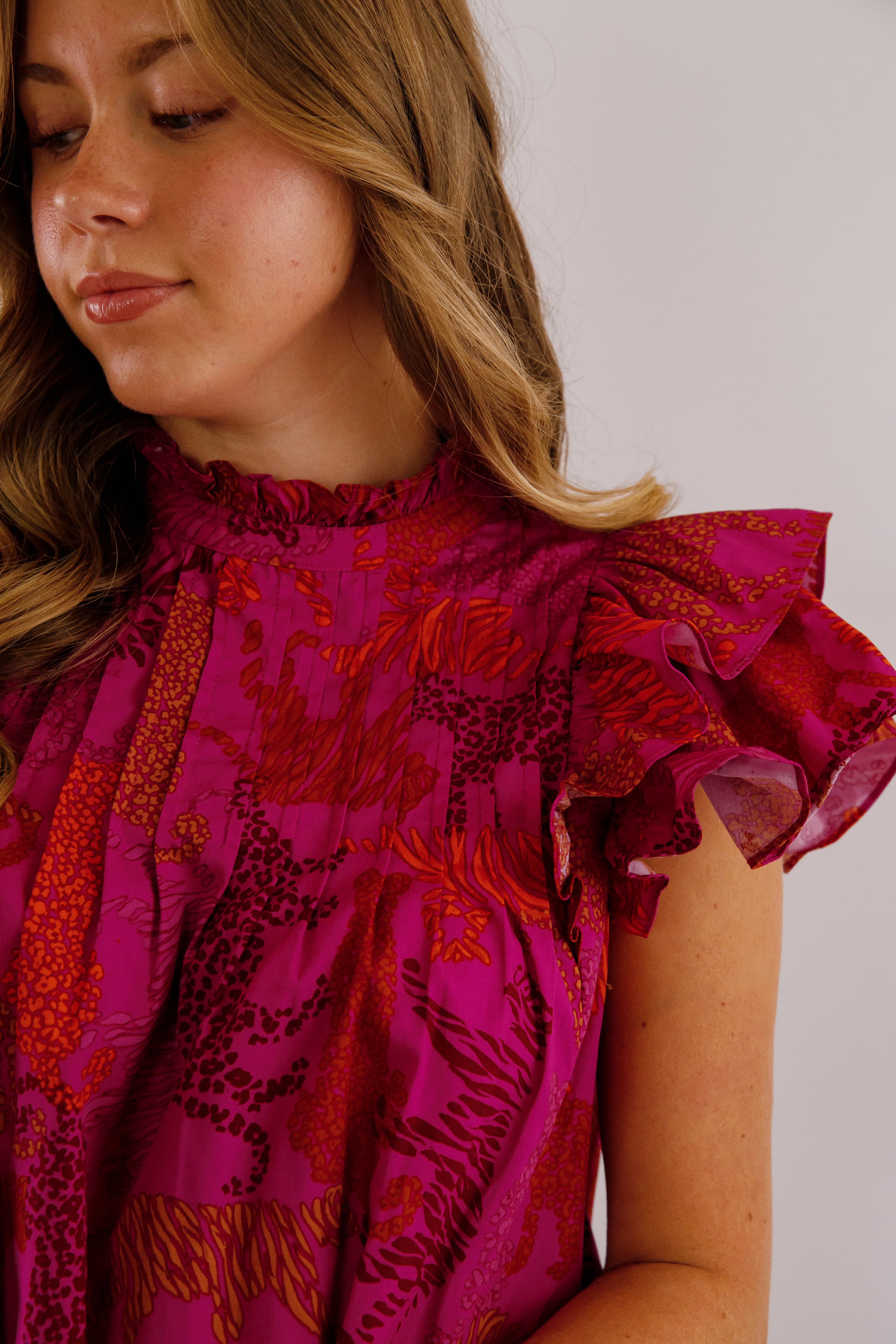 The Eye Of the Tiger Dress Comfy Detail Calm Style