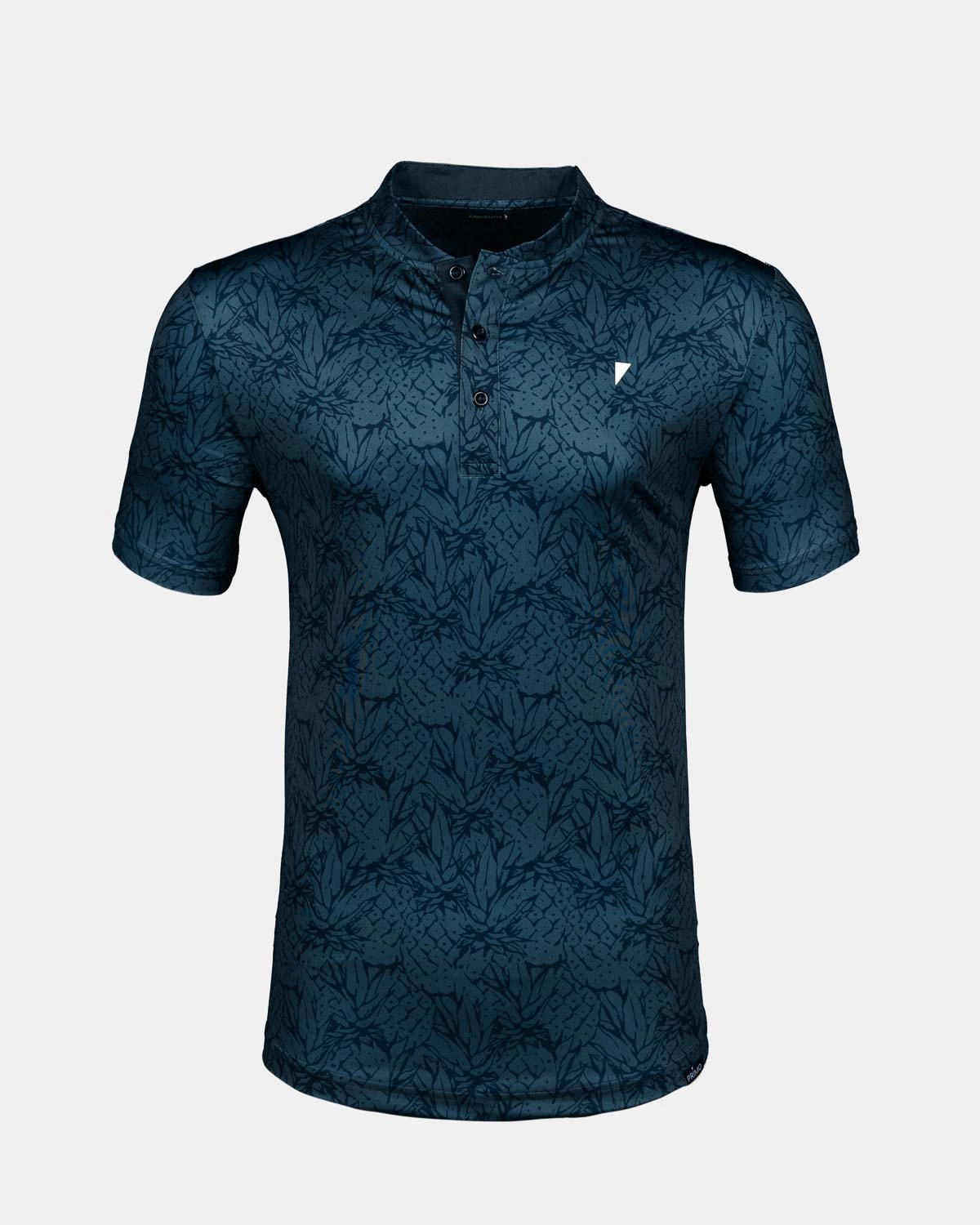 Microfiber texture LongWearingComfort Navy Pineapple Blade Polo