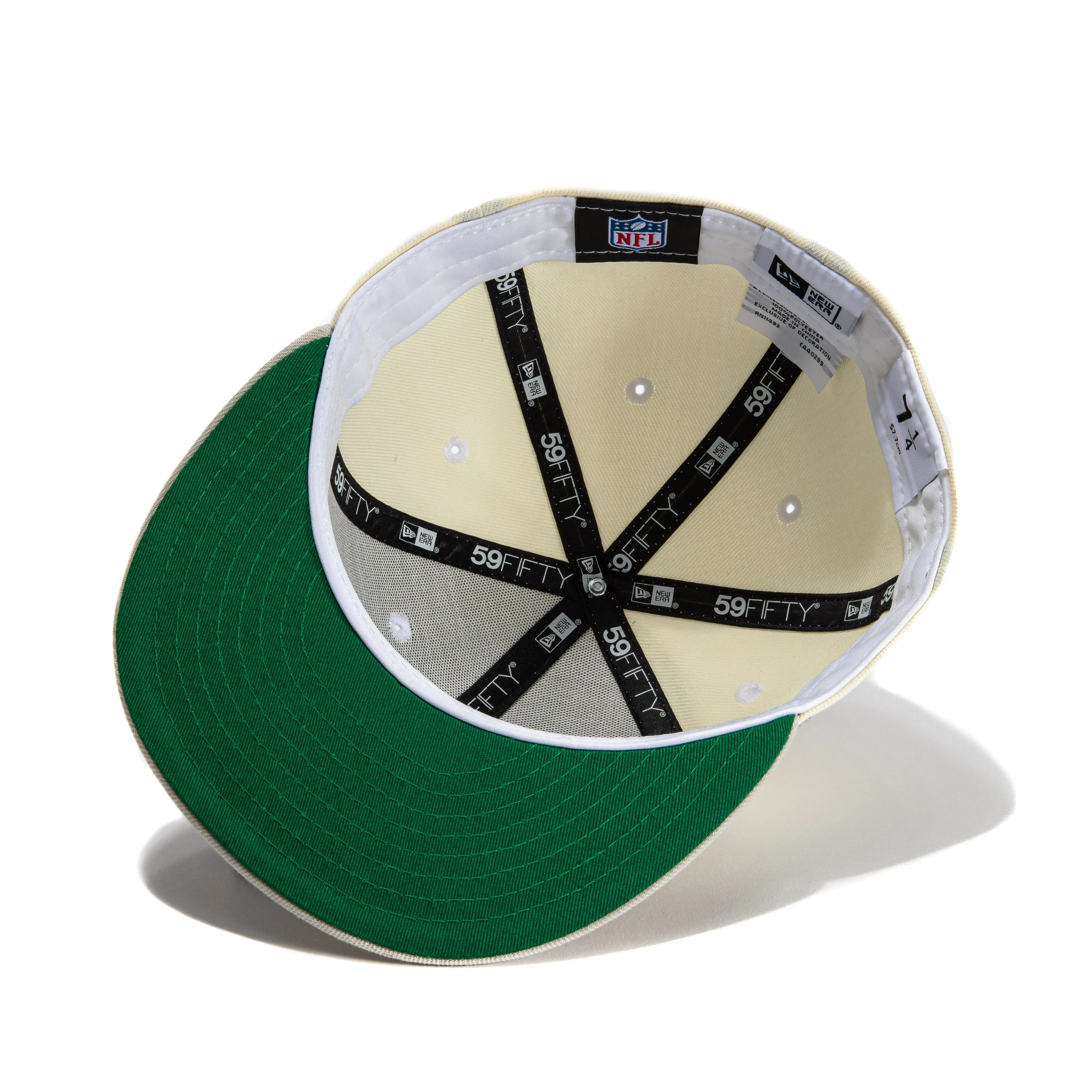 New Era  Chrome New Orleans Saints 50th Anniversary 59FIFTY Fitted Hat