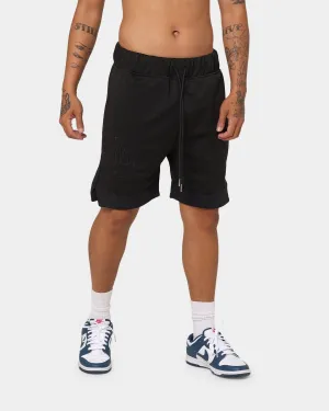 New Era Los Angeles Dodgers Black On Black Shorts Black