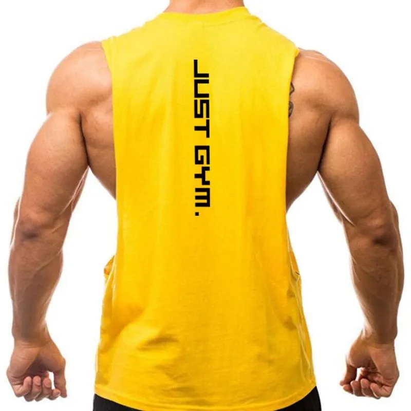 New Fashion Cotton Sleeveless Gym Hoodies Tank Top Men Fitness Shirt Bodybuilding Workout Vest