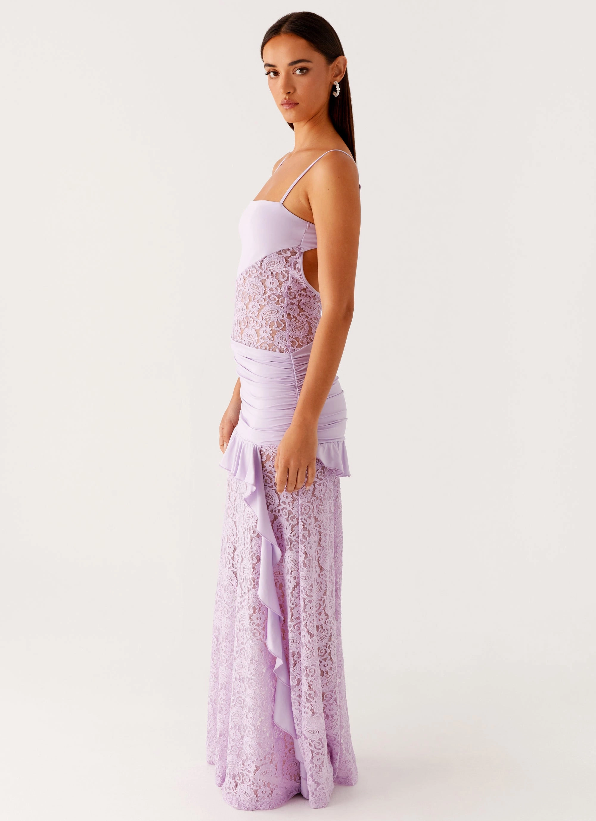 Sunny Lace Smooth Wear New Romance Maxi Dress - Lilac