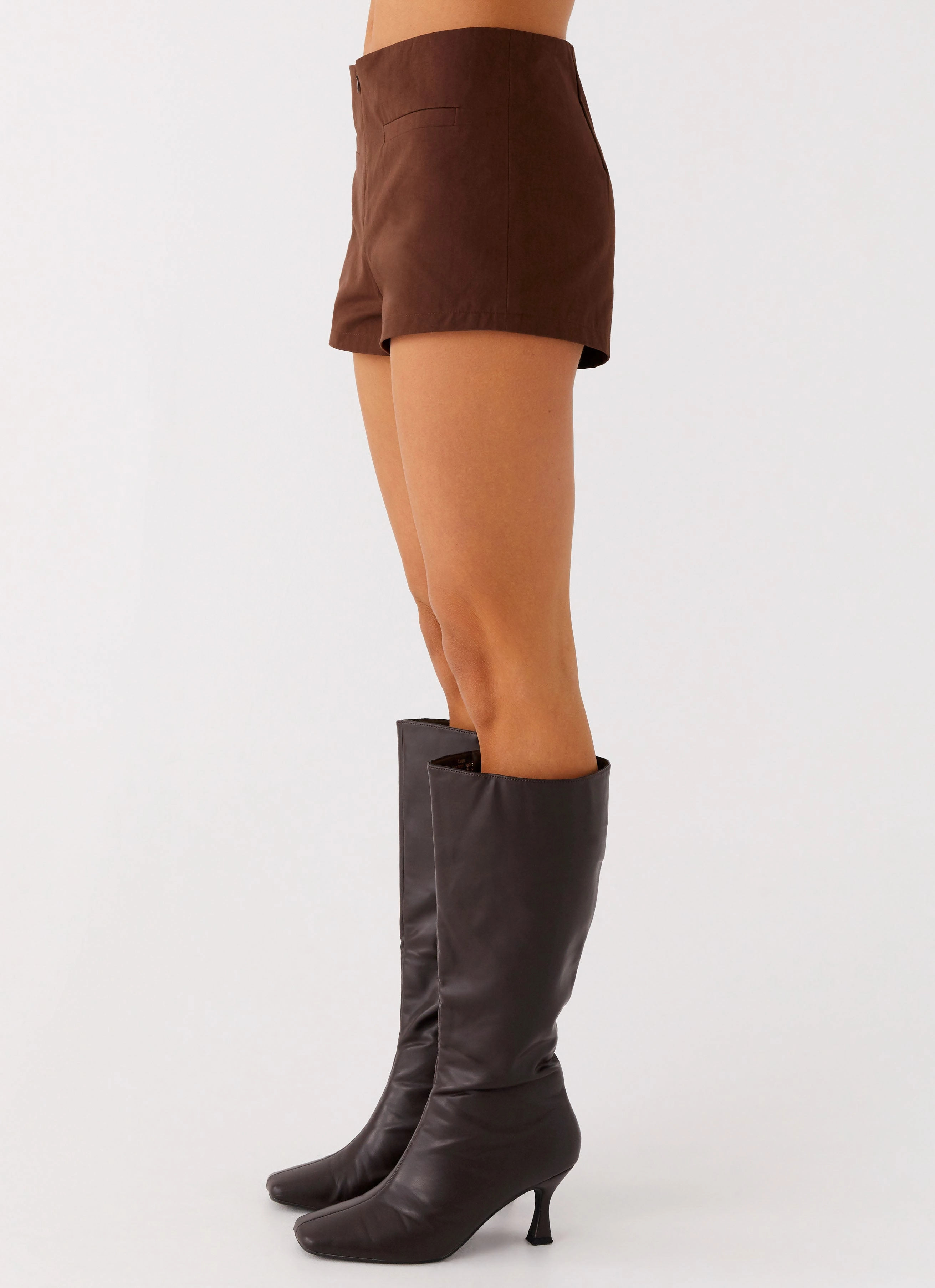 Nia Micro Short - Chocolate EcoFriendlyBlend Essential Wearable