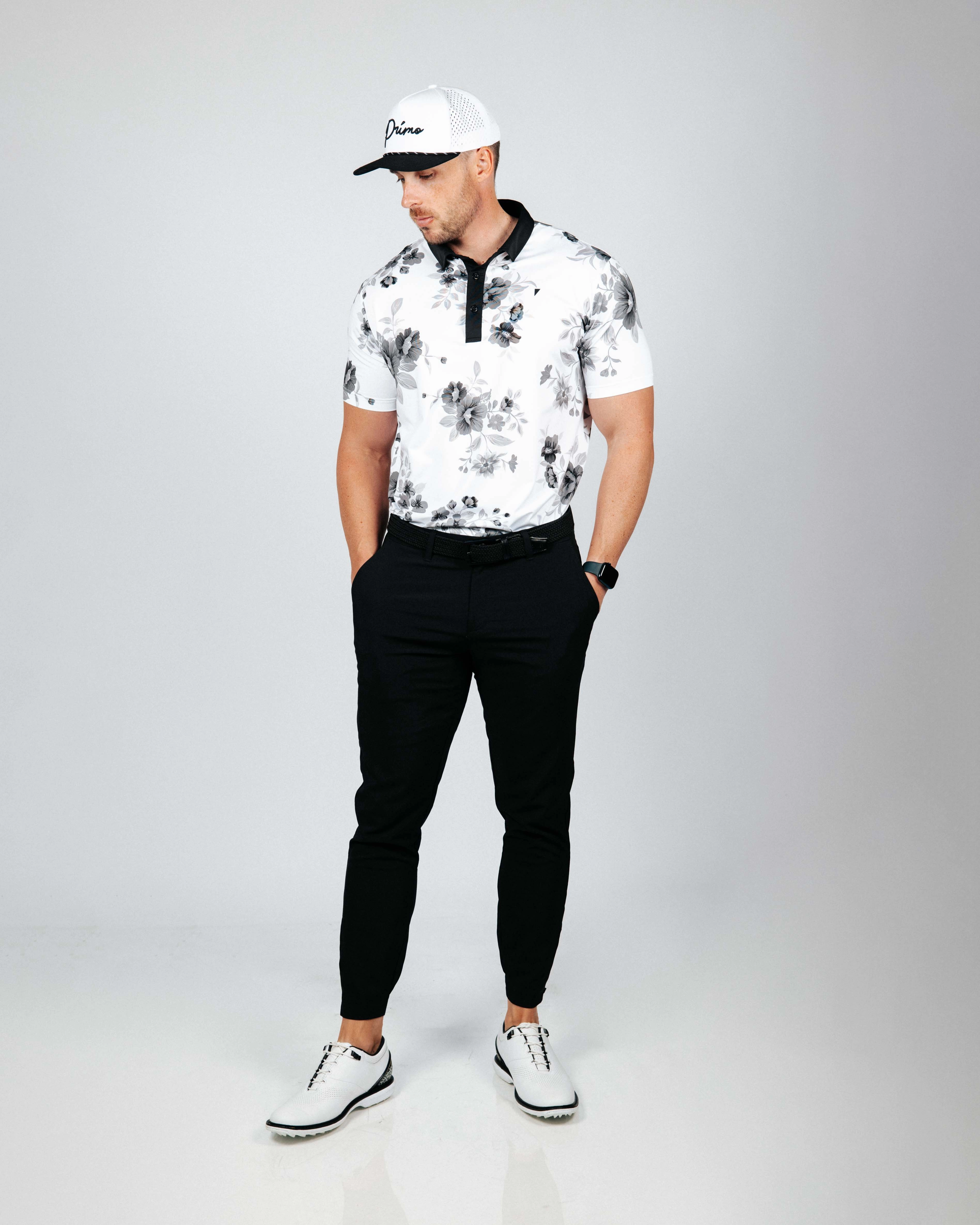 MinimalistAesthetic Thermal Insulation Core Night Bloom Classic Polo