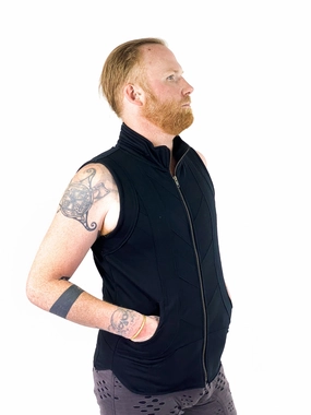 Windbreaker Style Night Racer Vest