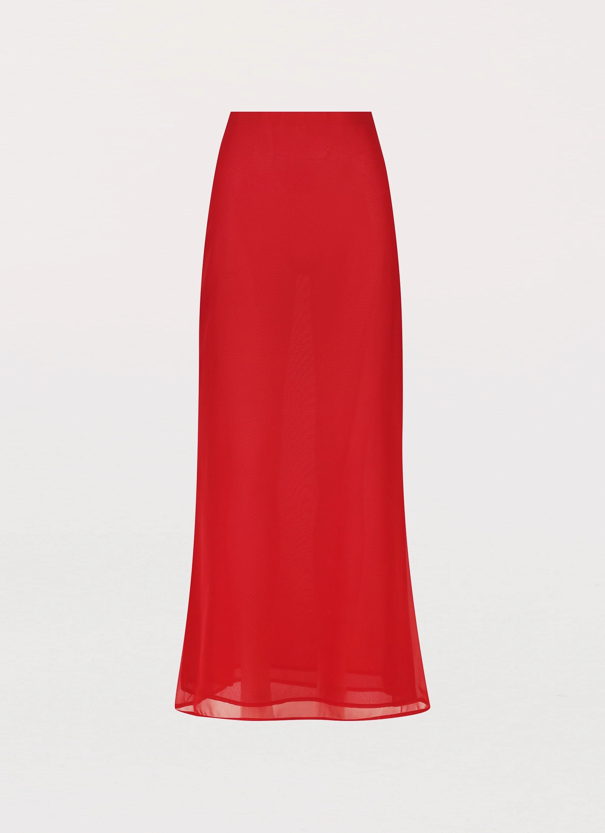 Easy Fit Insulated Warmth Nightfall Maxi Skirt - Rouge Red