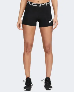 Nike Dri-Fit 3" Women Training Short Black/White Dm7687-010