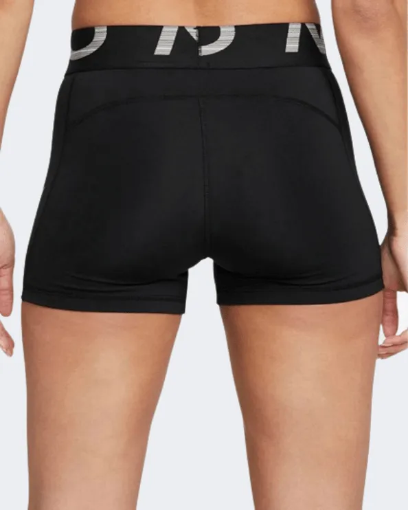 Nike Dri-Fit 3" Women Training Short Black/White Dm7687-010