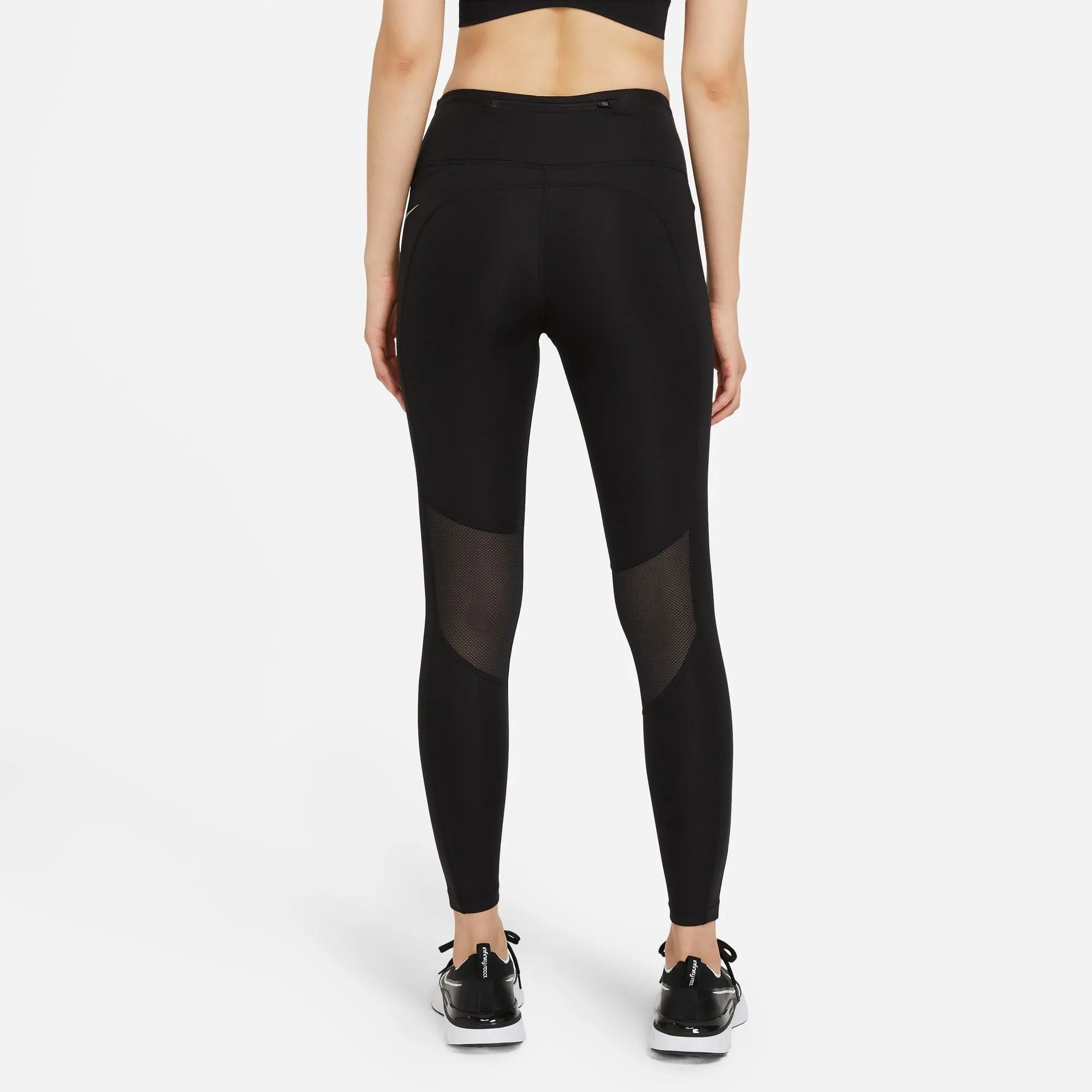Nike Women's Epic Fast Mid-Rise Pocket Running Tight Black