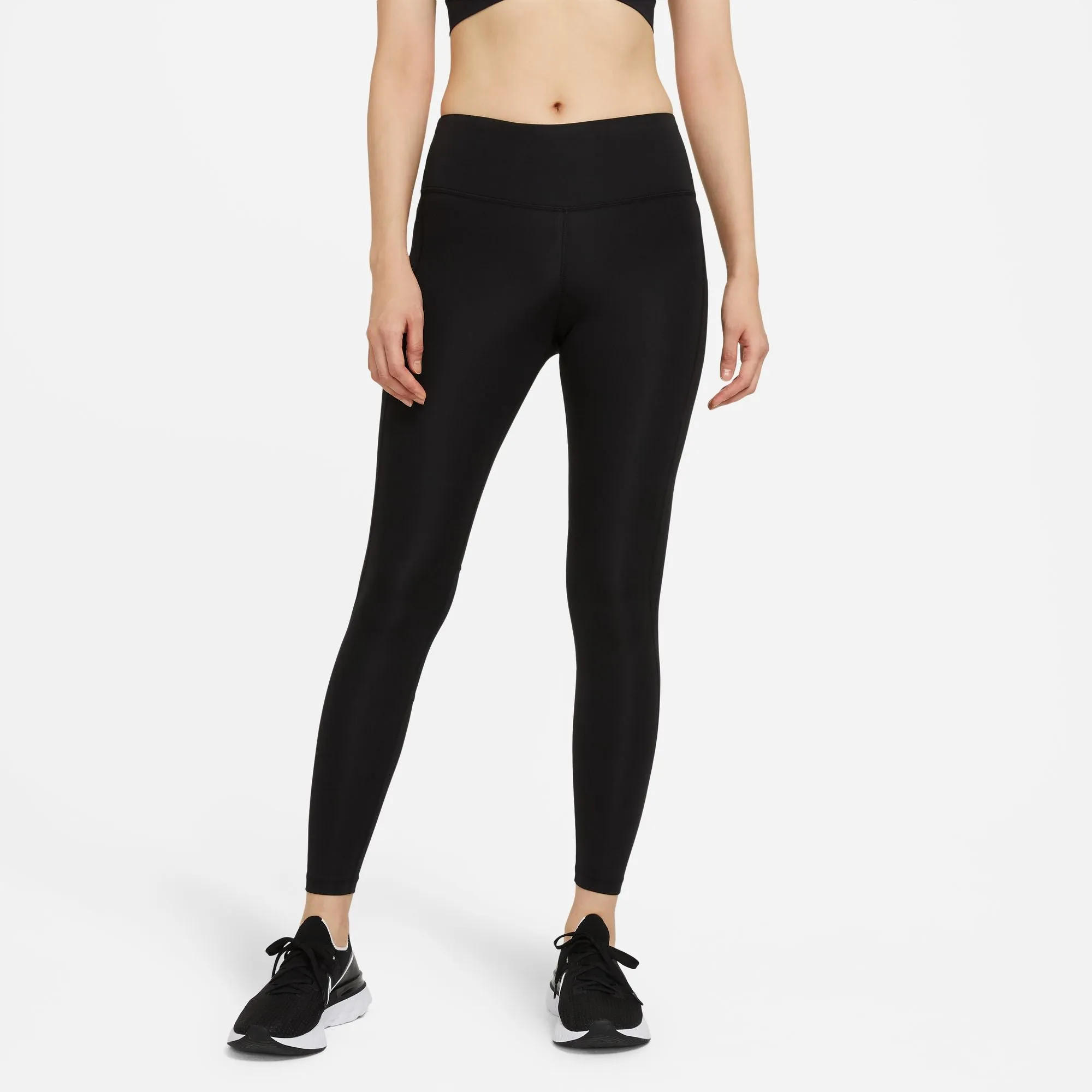 Nike Women's Epic Fast Mid-Rise Pocket Running Tight Black