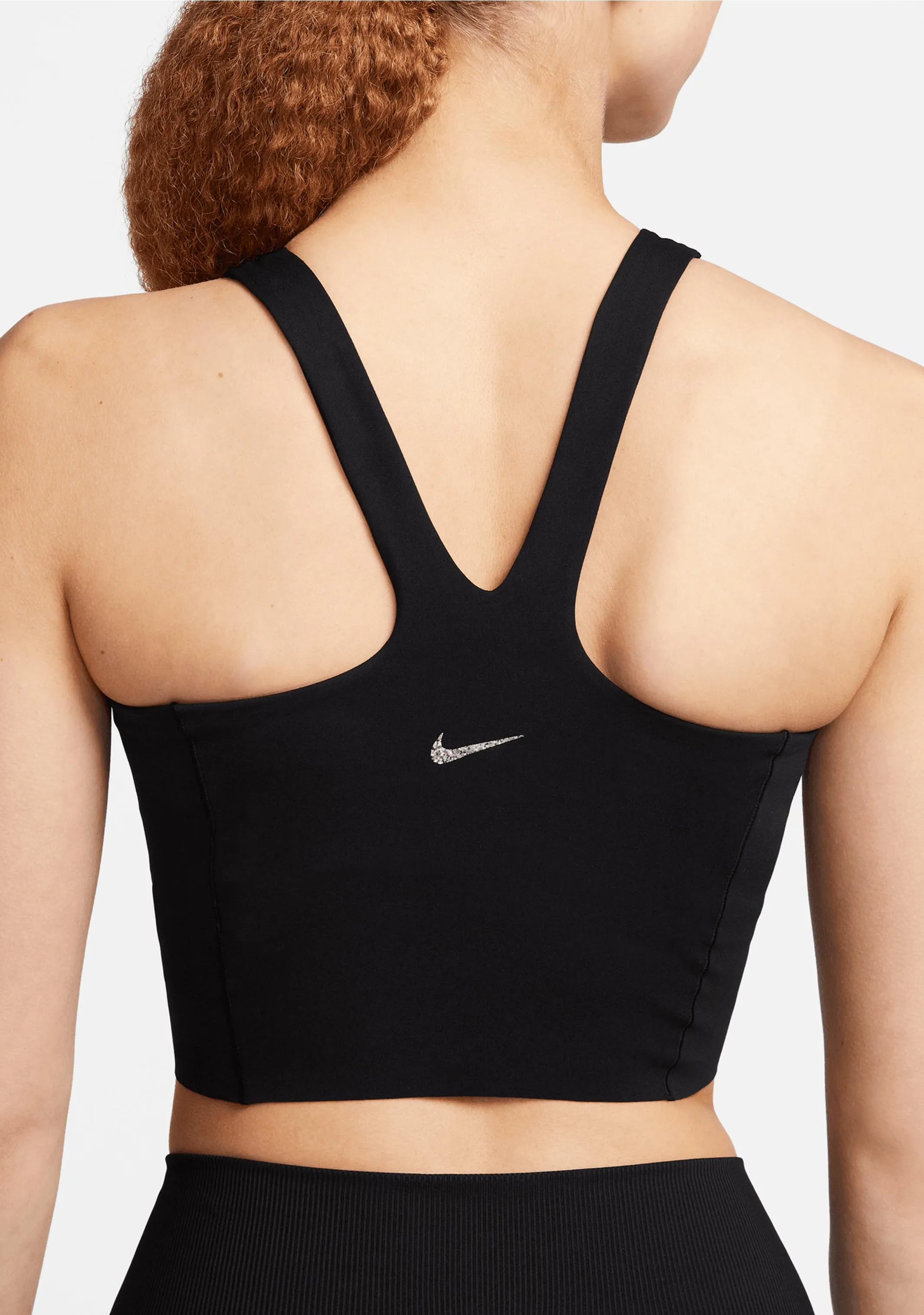 Nike Womens Yoga Dri-FIT Luxe Cropped Tank <br> DQ6032-010