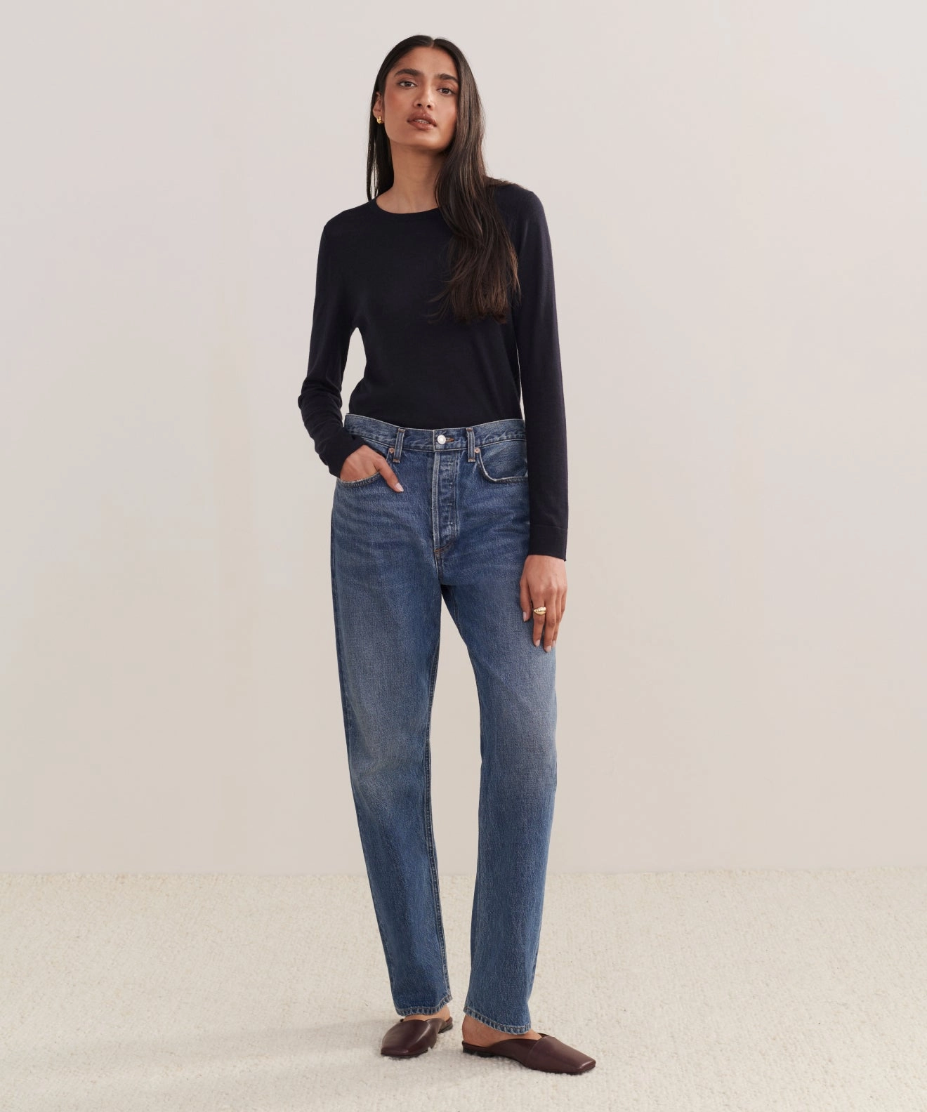 Kelly Jean Barrel Waist Adjustable Belt Loops