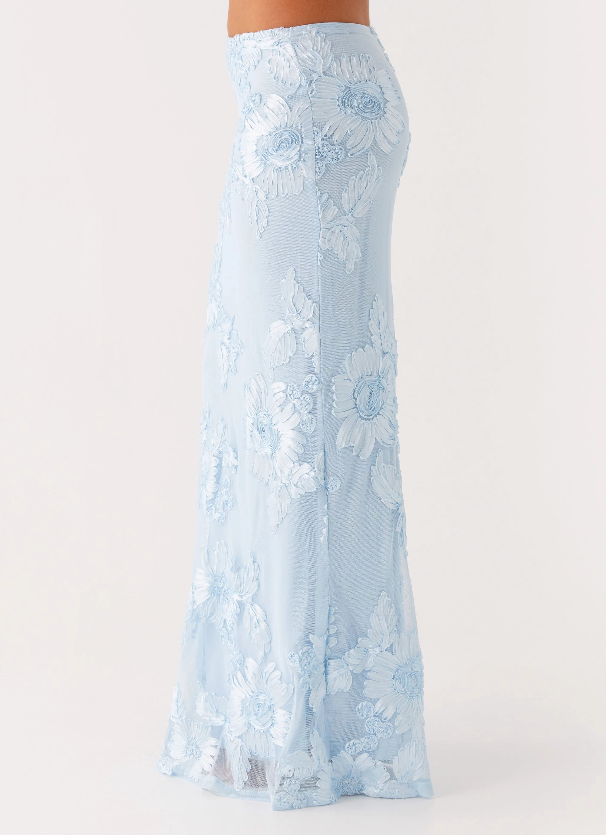 Radiate Maxi Skirt - Blue Everyday Comfort BreathableFabric