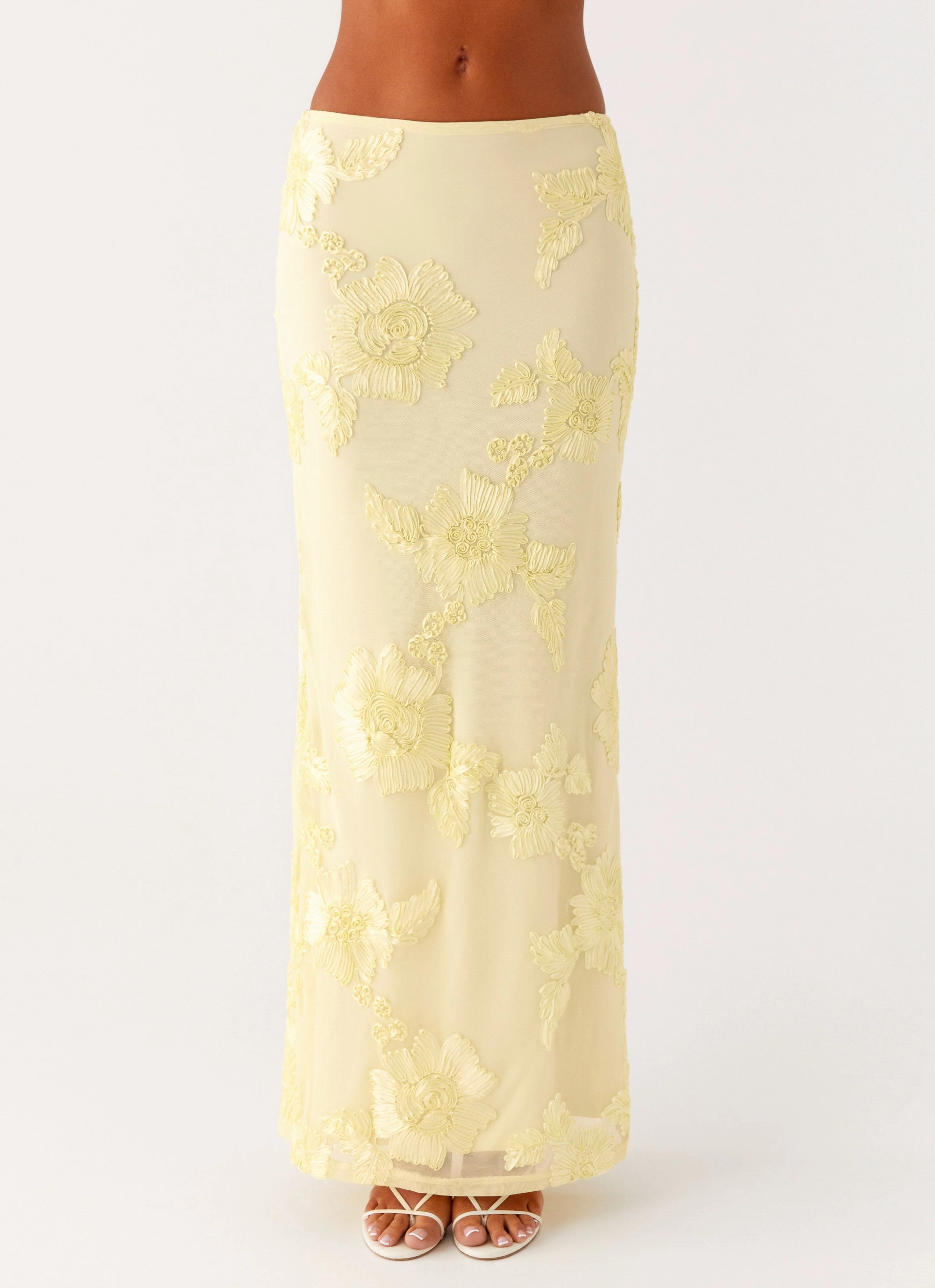 Radiate Maxi Skirt - Yellow Outdoor Friendly