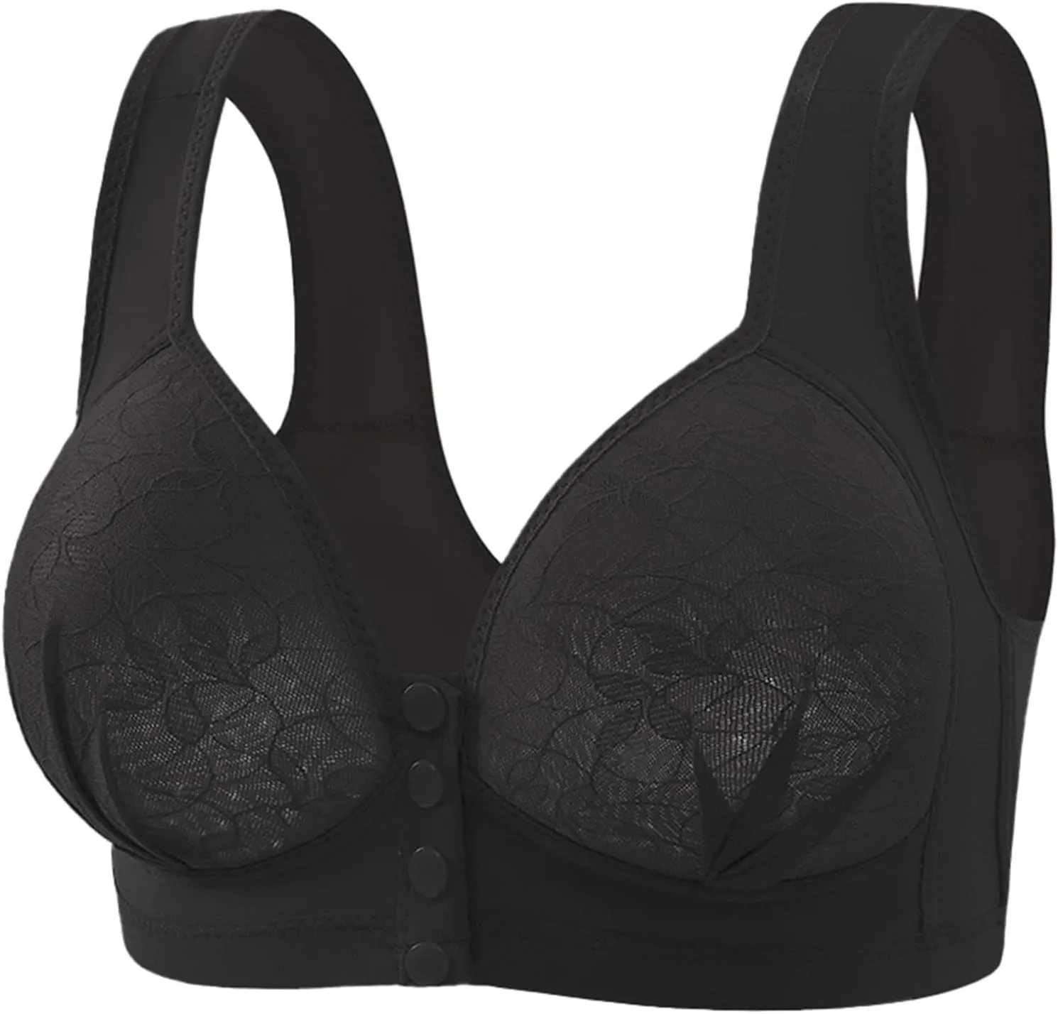 Non Padded Sports Bra Women's Large Breathable Hole Cup Comfortable Breathable Sweat Absorbing Steel Ring Bras