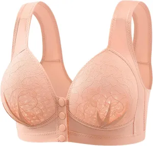 Non Padded Sports Bra Women's Large Breathable Hole Cup Comfortable Breathable Sweat Absorbing Steel Ring Bras
