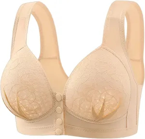 Non Padded Sports Bra Women's Large Breathable Hole Cup Comfortable Breathable Sweat Absorbing Steel Ring Bras