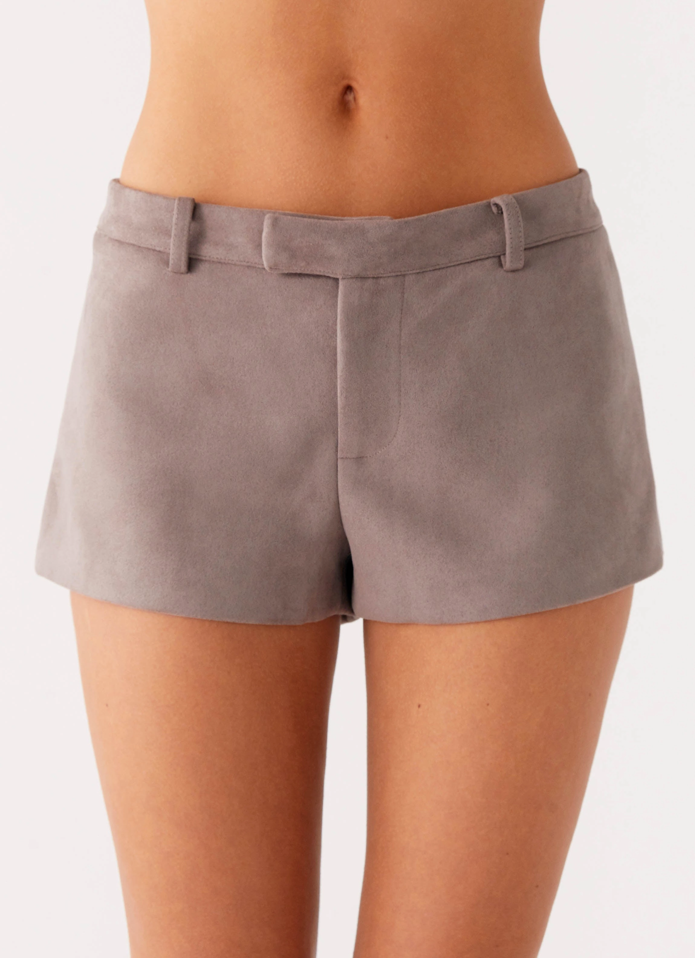 Thats Chill Mini Shorts - Grey ReinforcedPockets